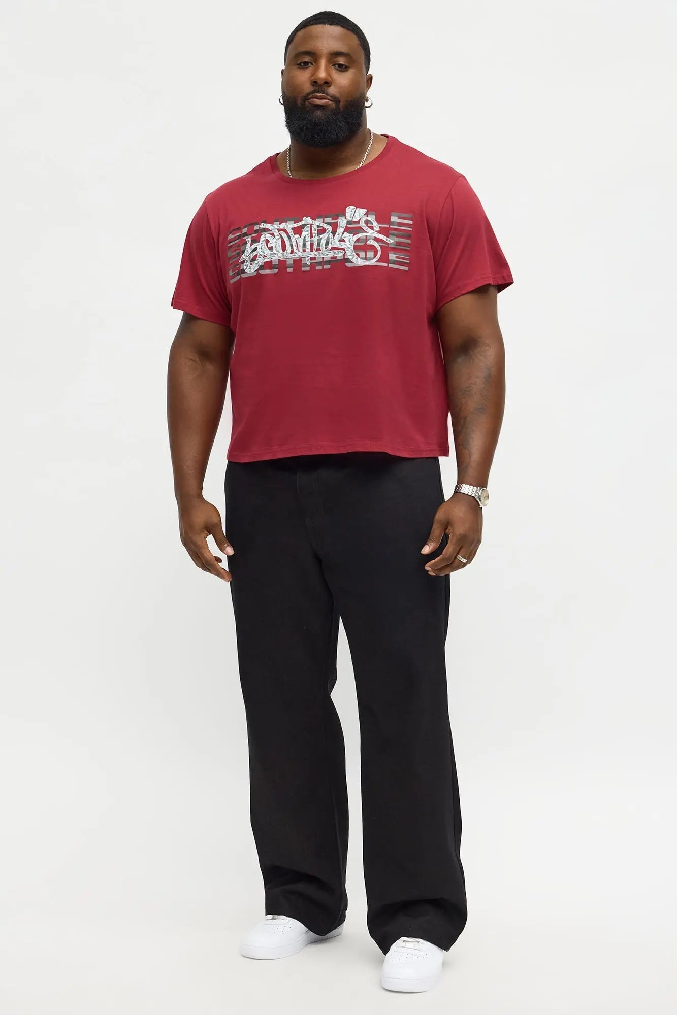 Southpole Signature Short Sleeve Tee - Red