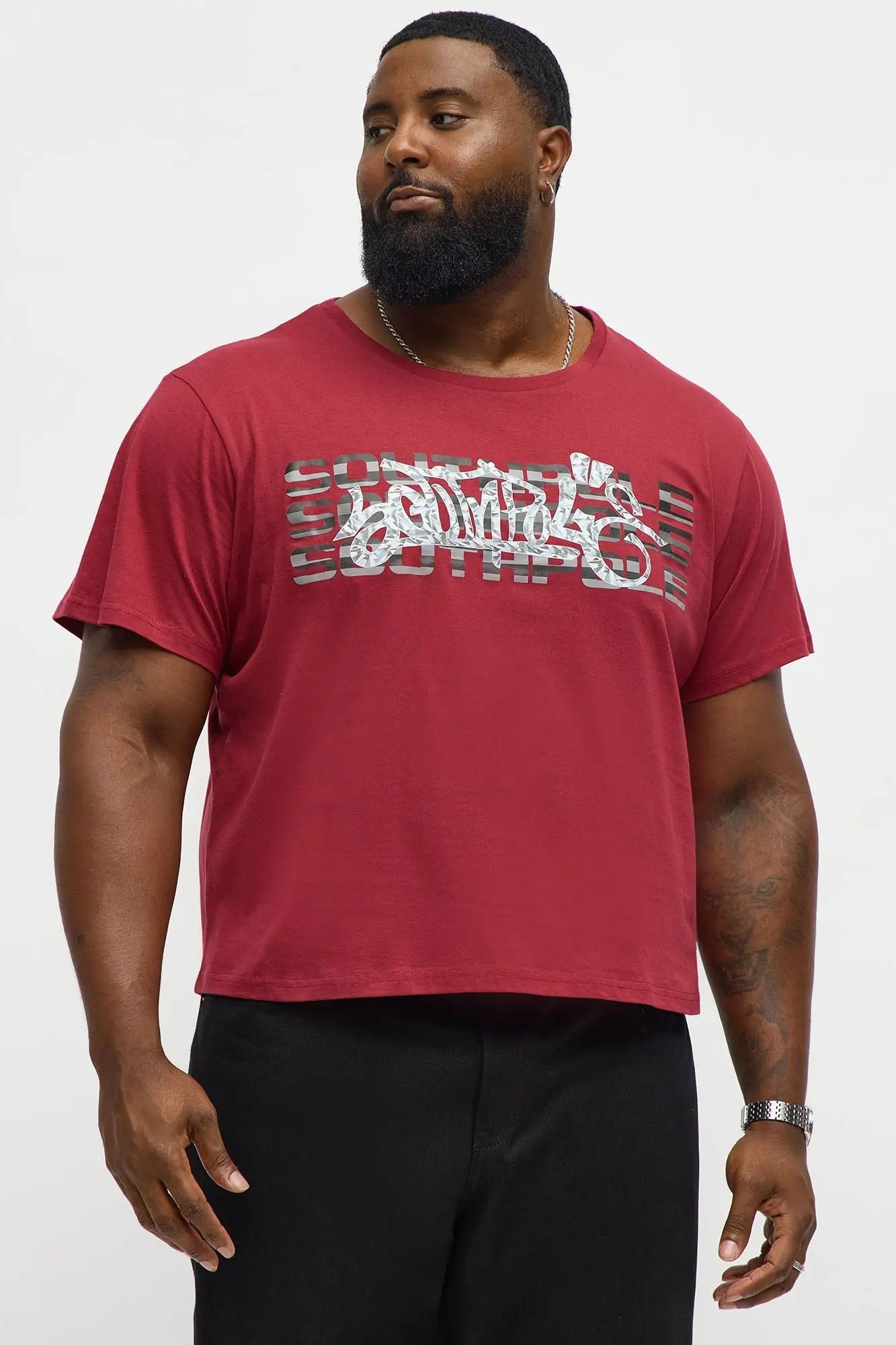 Southpole Signature Short Sleeve Tee - Red