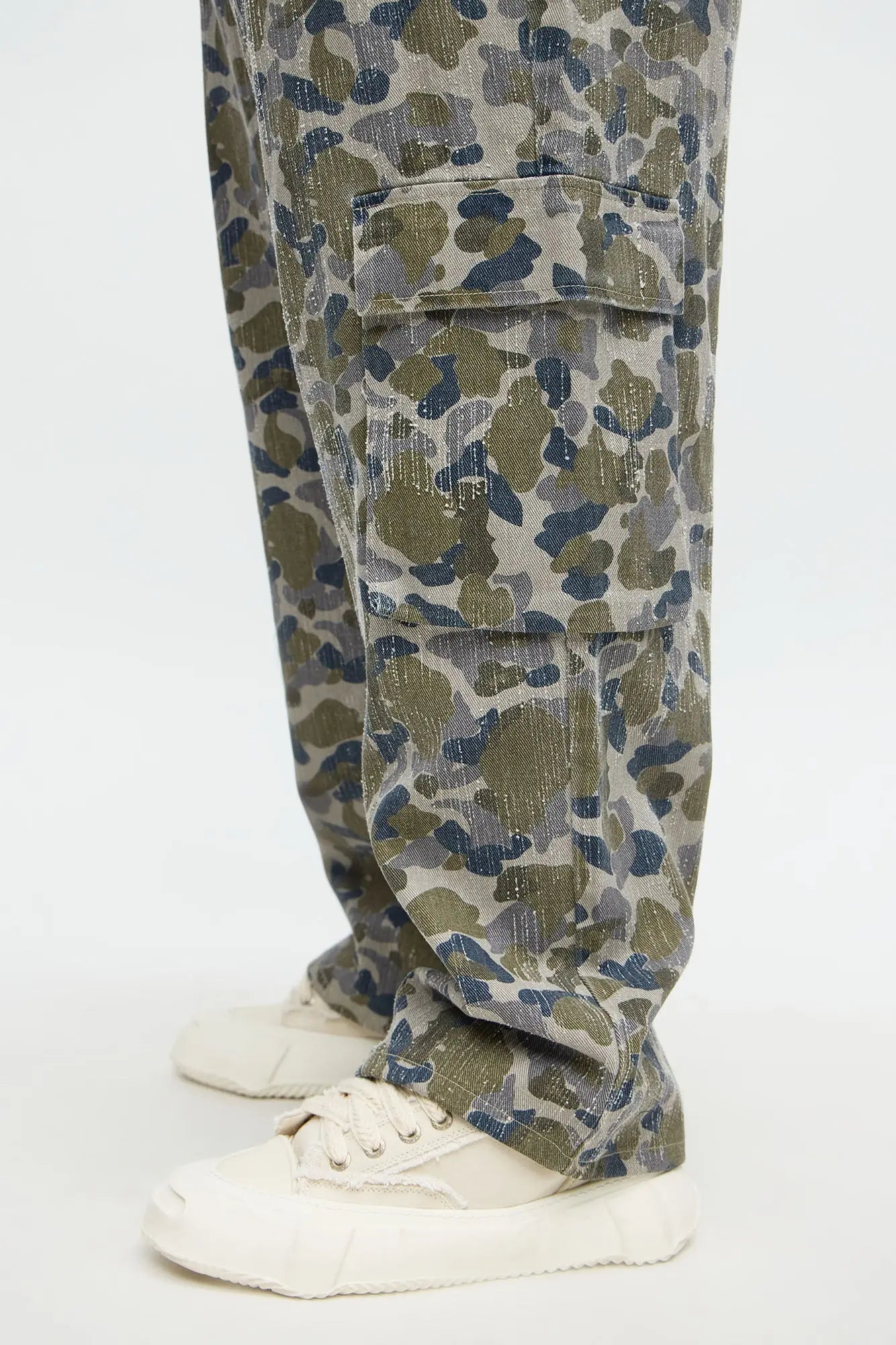 Baggy Urban Opps Camo Cargo Pants - Camouflage
