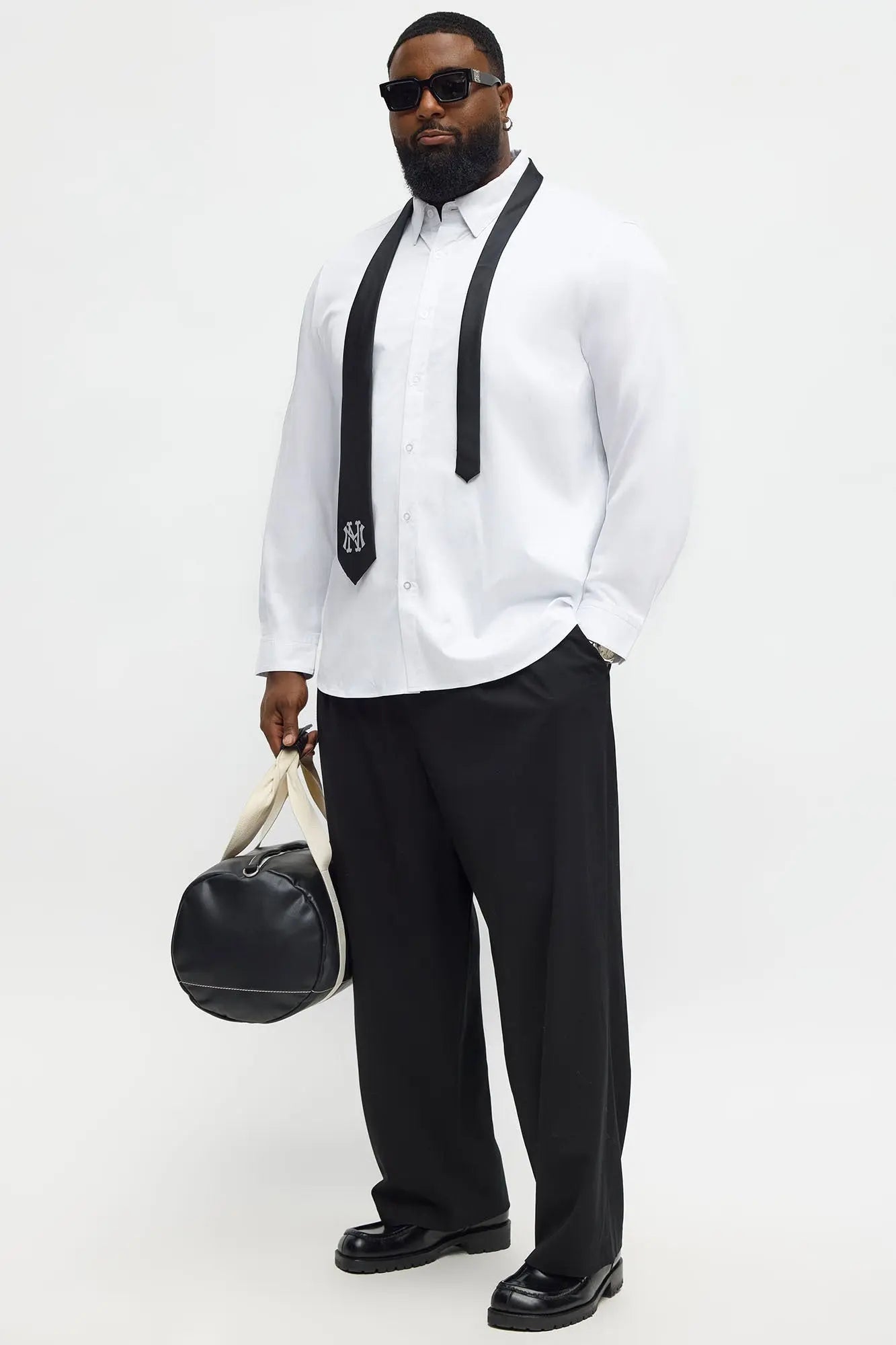 Luxe Stretch Dress Shirt - White