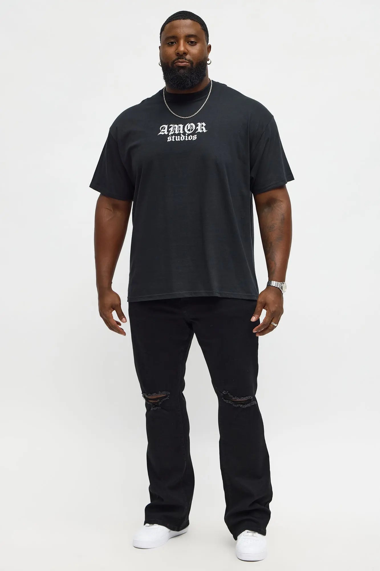 Amor Studio LA Short Sleeve Tee - Black