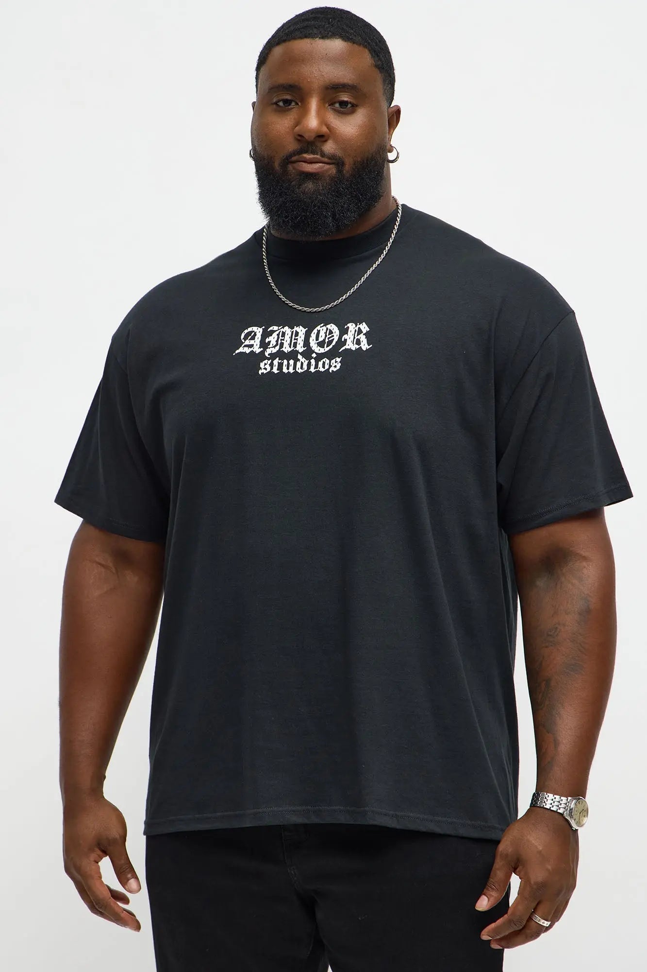 Amor Studio LA Short Sleeve Tee - Black