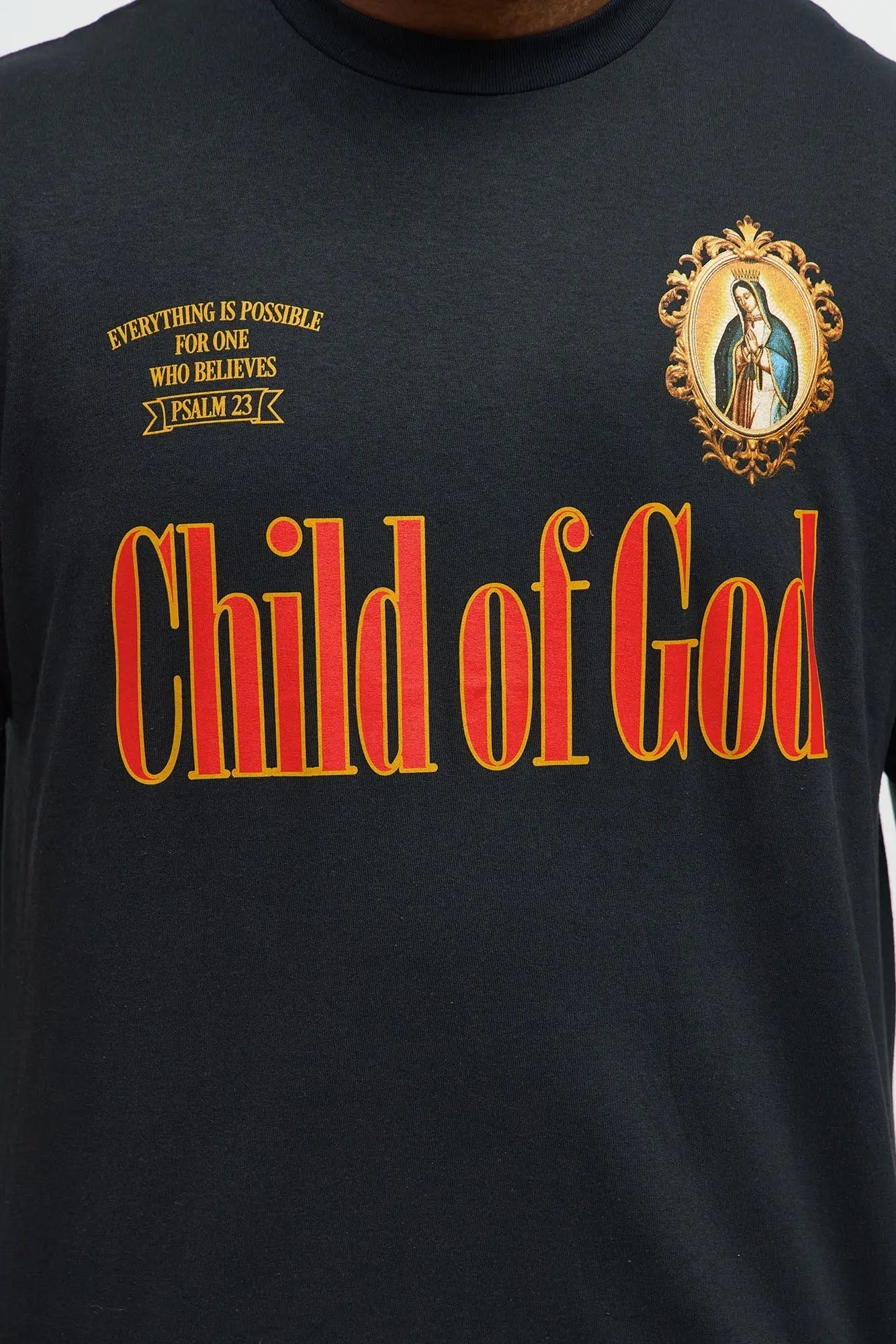 Child Of God Repent Short Sleeve Tee - Black