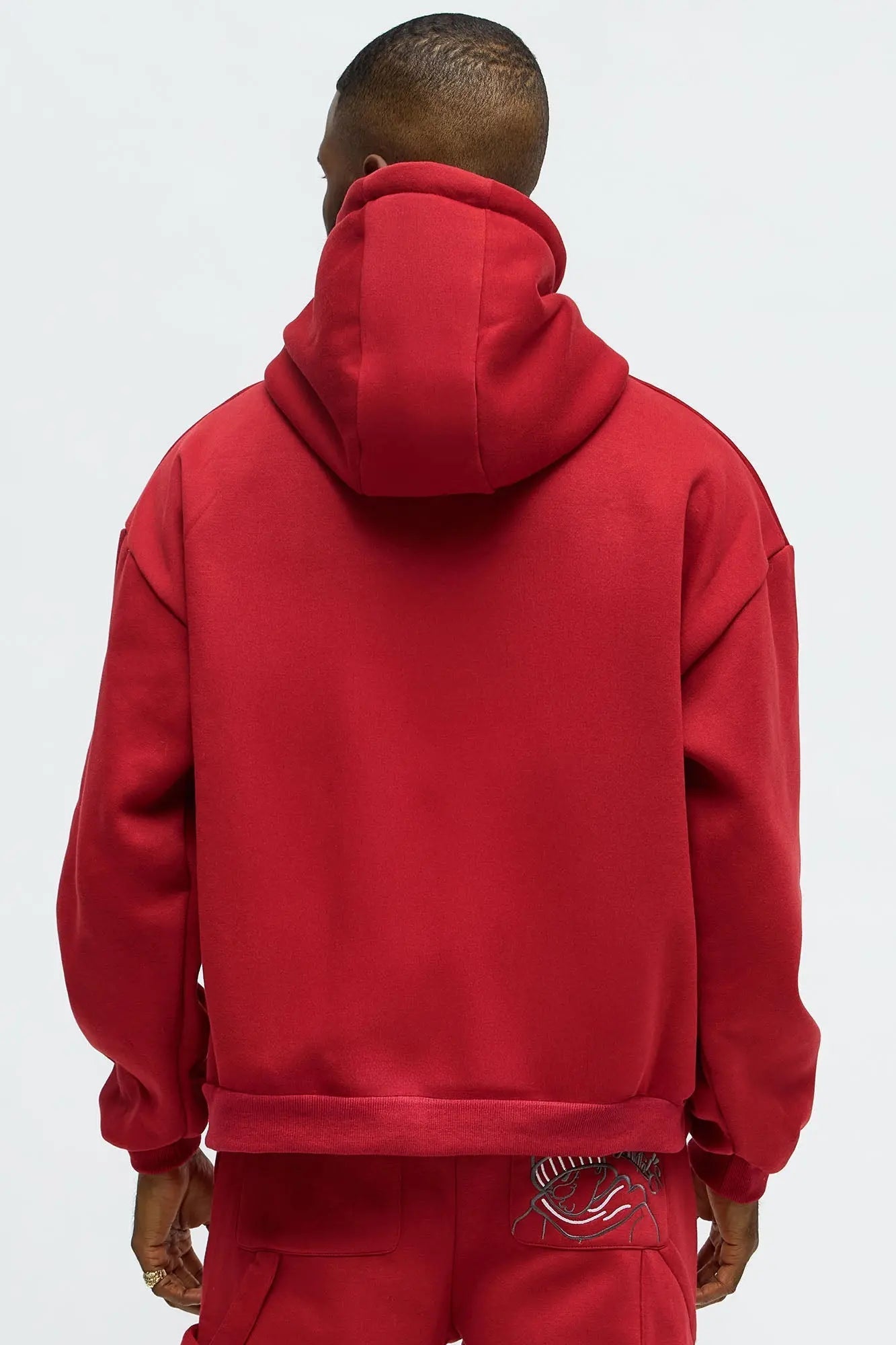 Southpole Signature Hoodie - Red