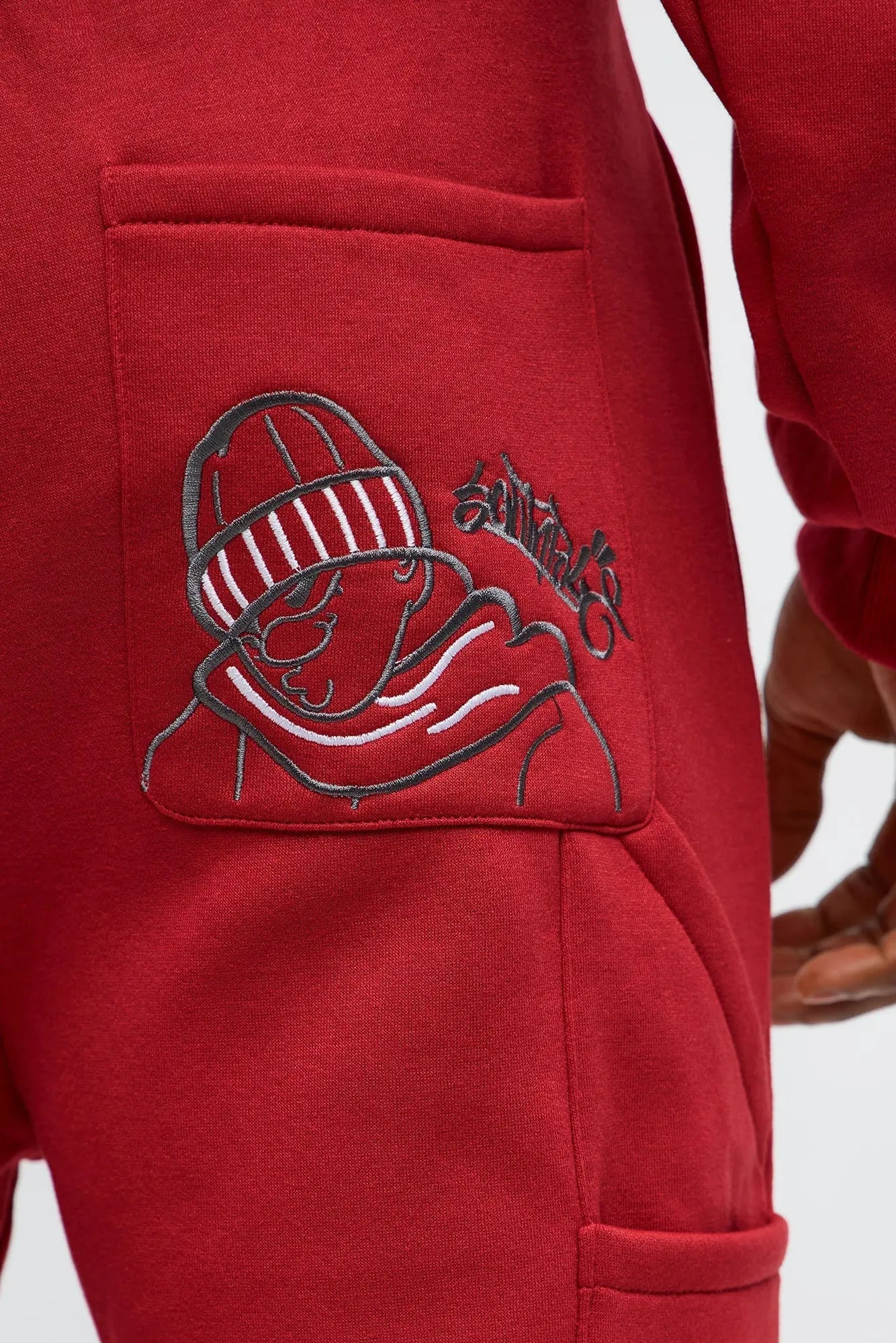 Southpole Signature Jogger - Red