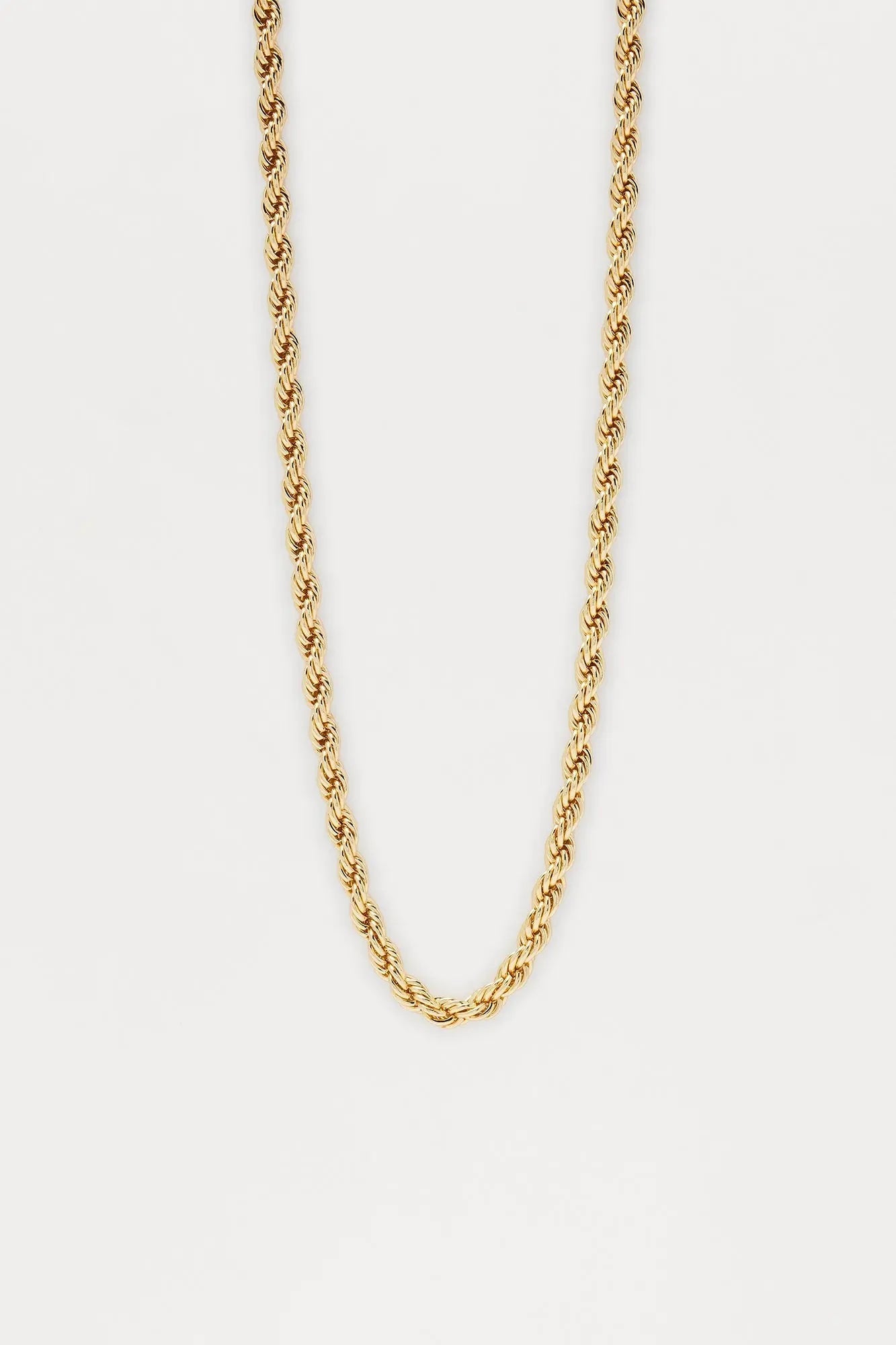 8 MM Rope Pant Chain - Gold