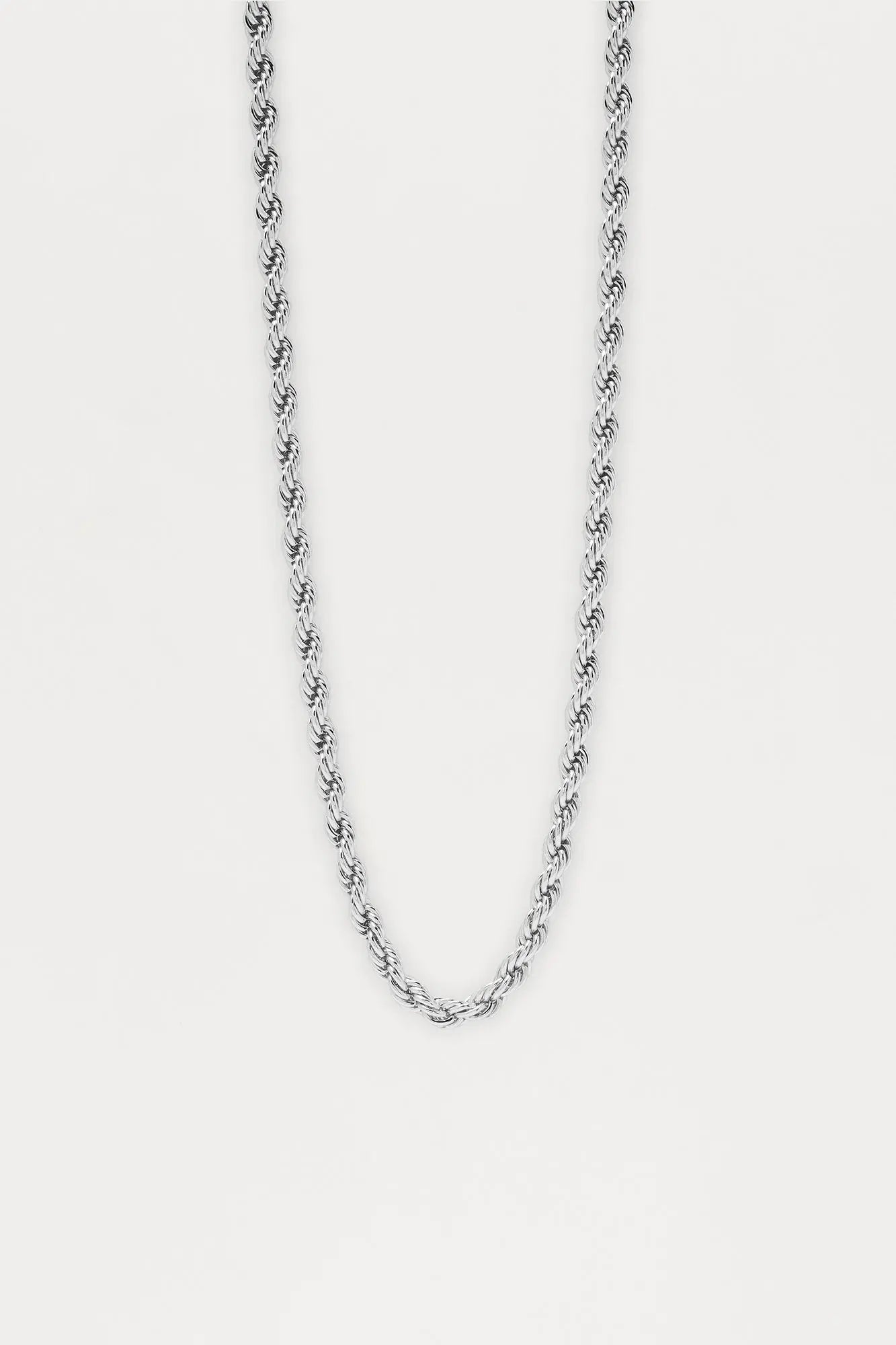 8 MM Rope Pant Chain - Silver