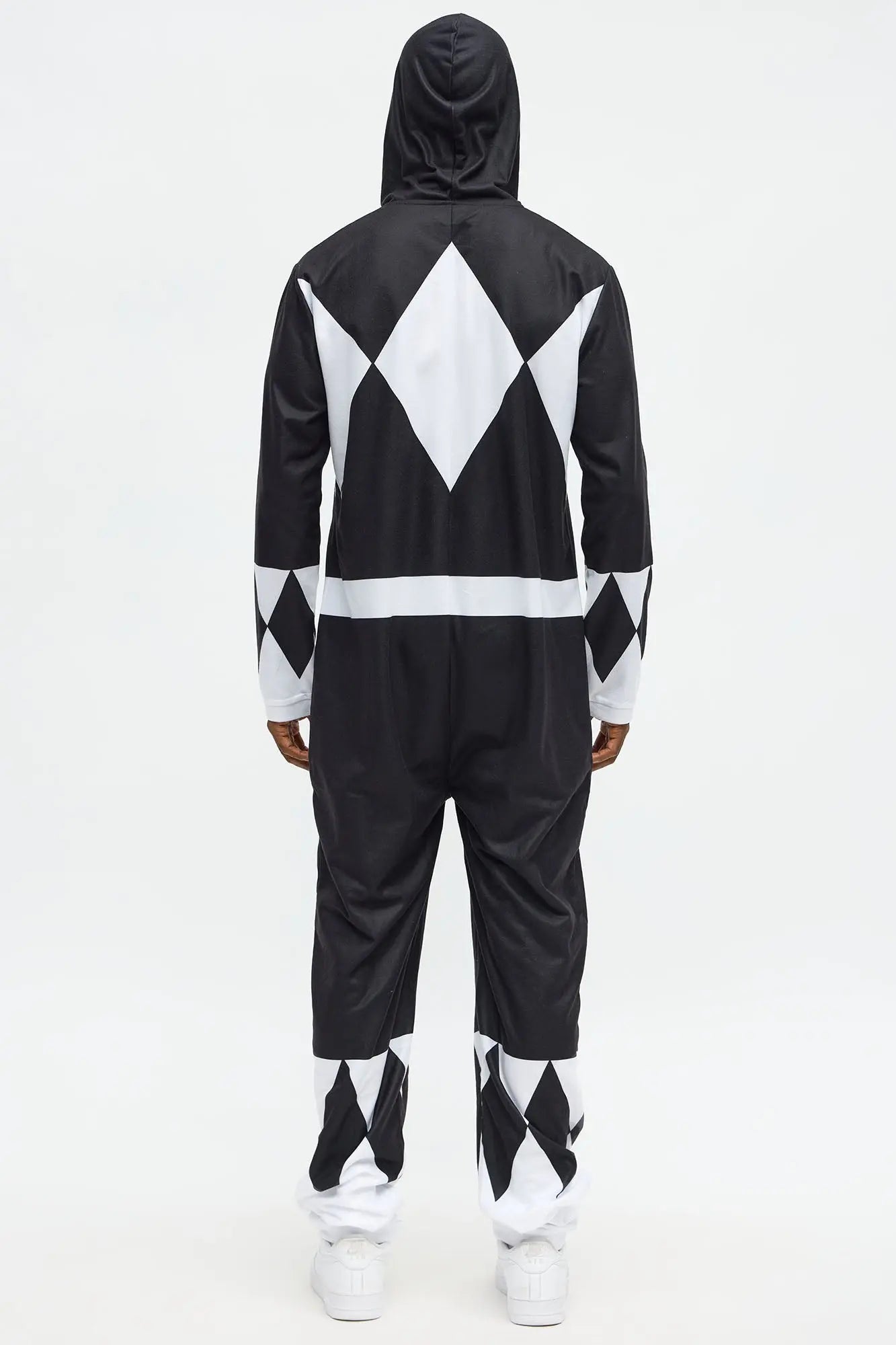 Mighty Morphin Power Ranger One Piece Costume - Black