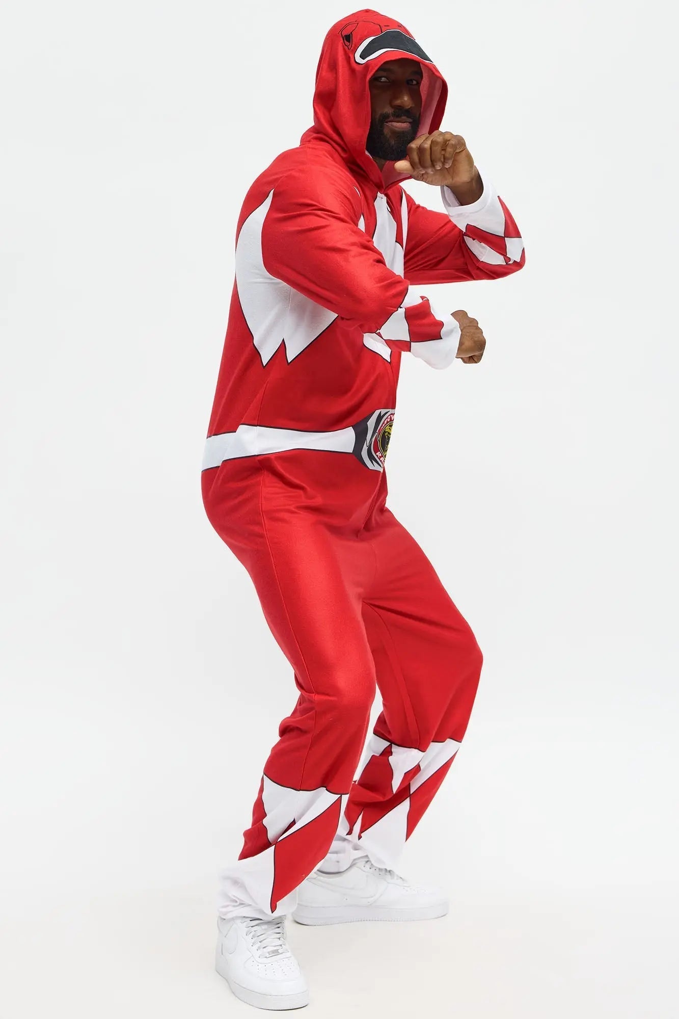Mighty Morphin Power Ranger One Piece Costume - Red