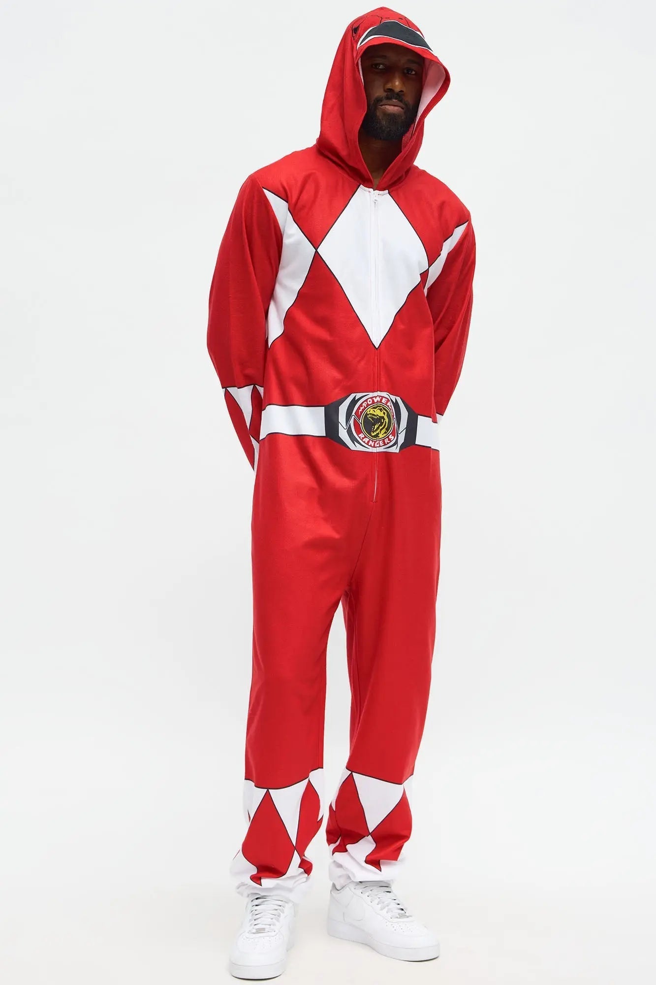 Mighty Morphin Power Ranger One Piece Costume - Red