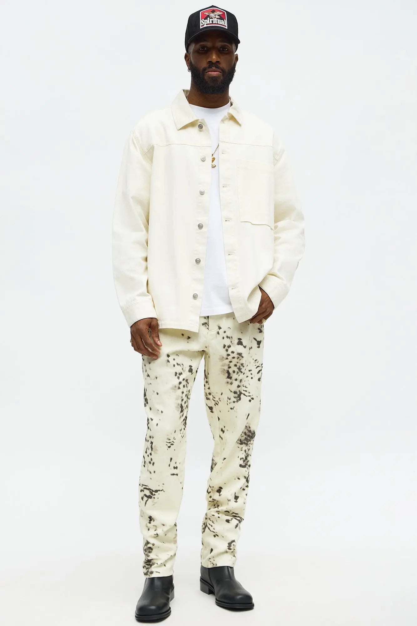 Slim Come Spot Me Pants - Off White