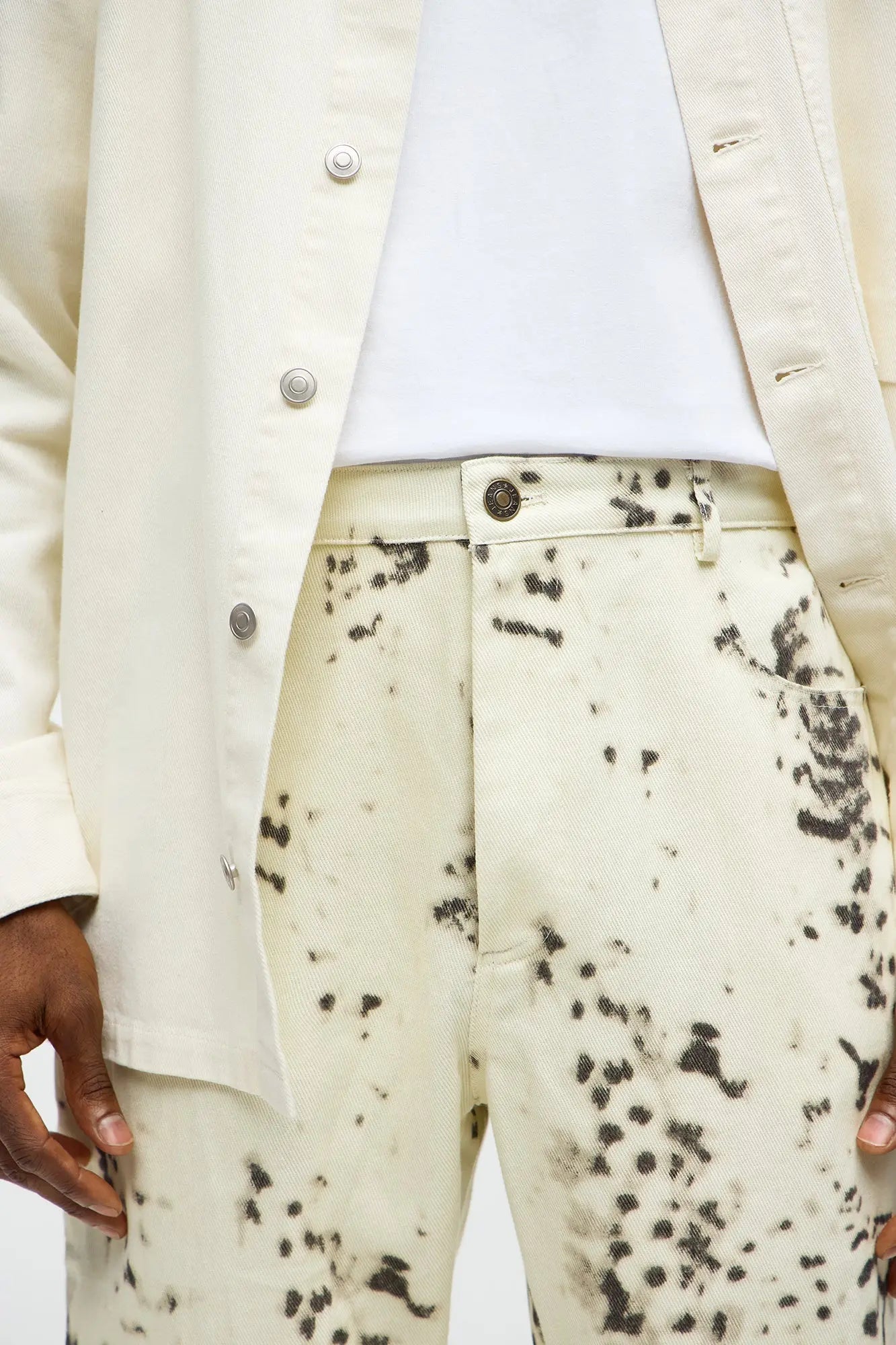 Slim Come Spot Me Pants - Off White