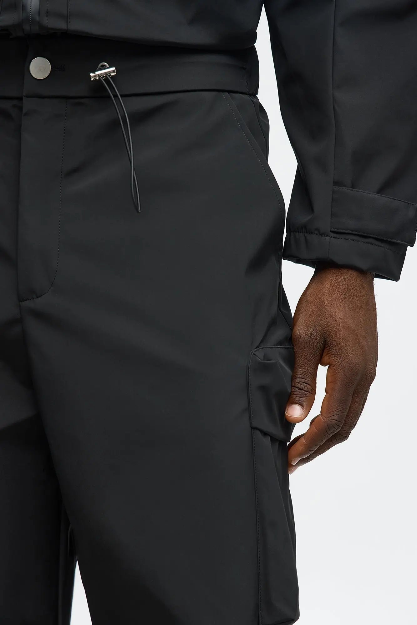 Baggy Peak Tech Cargo Pant - Black