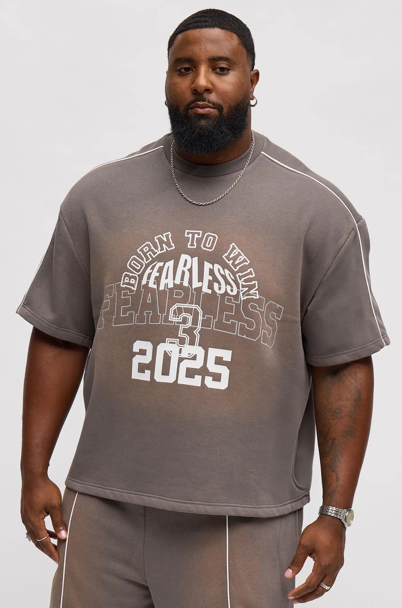 Tyson Just Go With It Short Sleeve Tee - Dark Grey