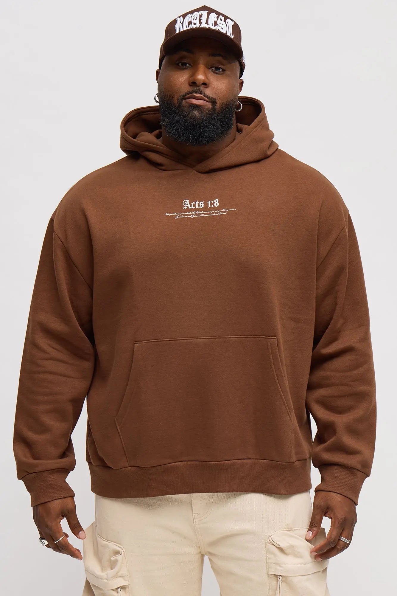 Holy Spirit Promised Hoodie - Chocolate