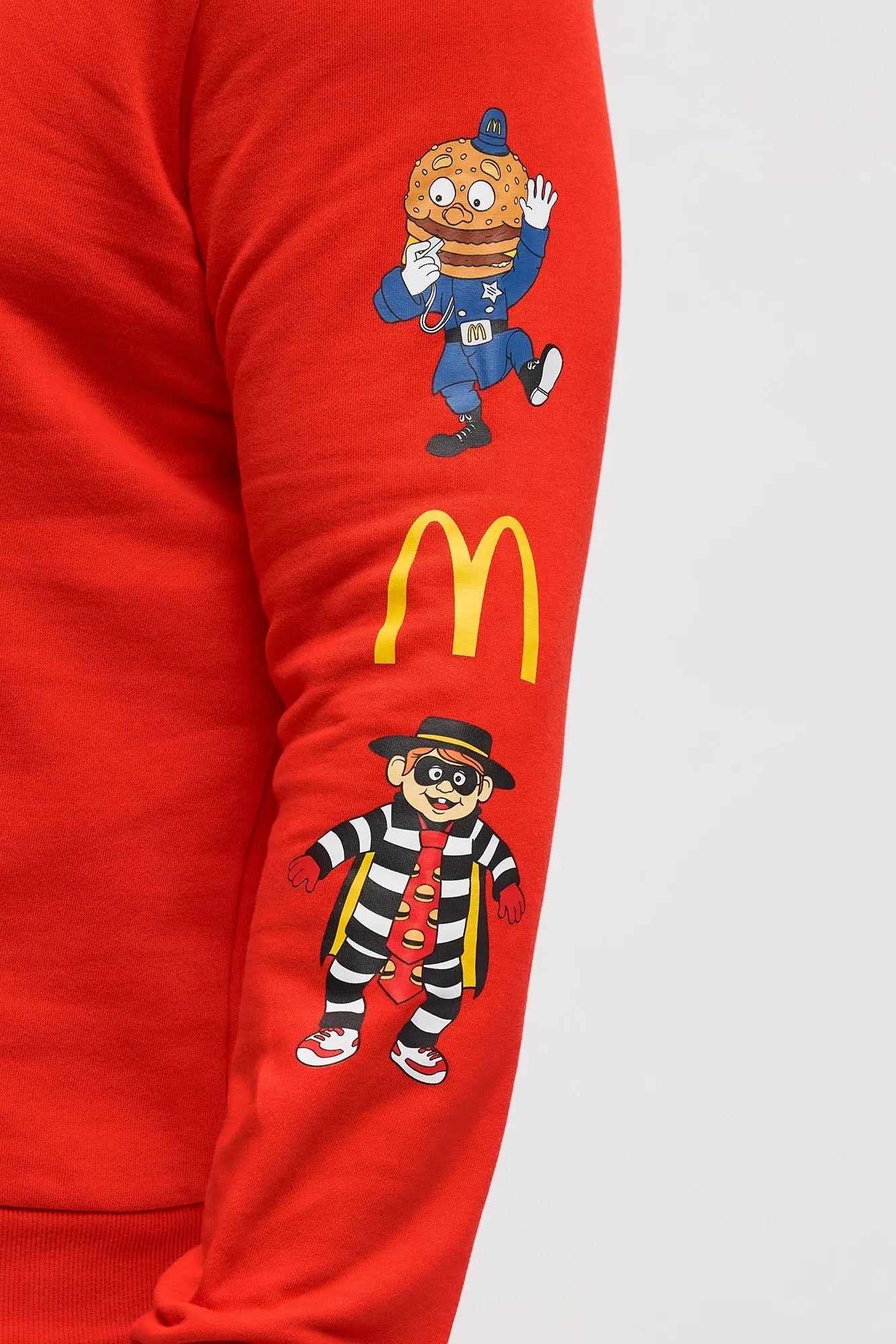 McDonald's Hamburglar On The Run Hoodie - Red