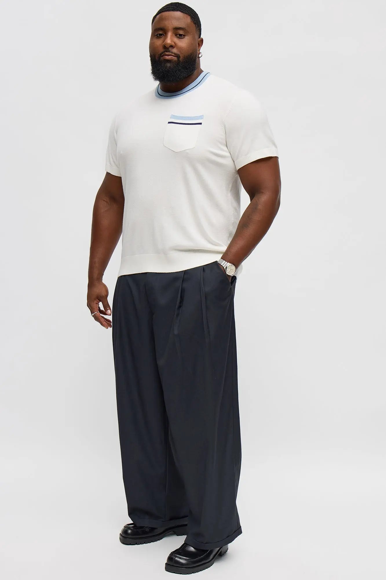 Sea Breeze Pocket Tee - White/combo