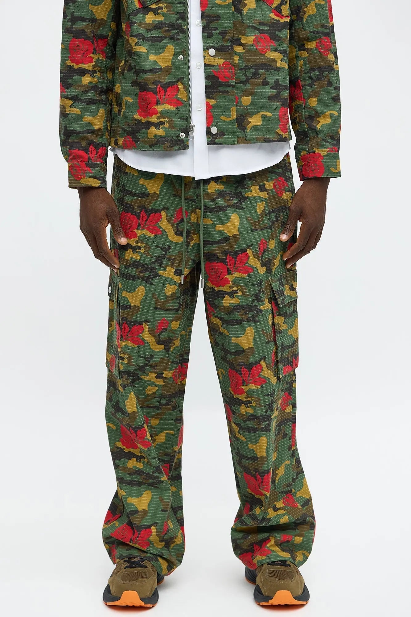 Baggy Lak Camo Ripstop Cargo Pant - Camouflage