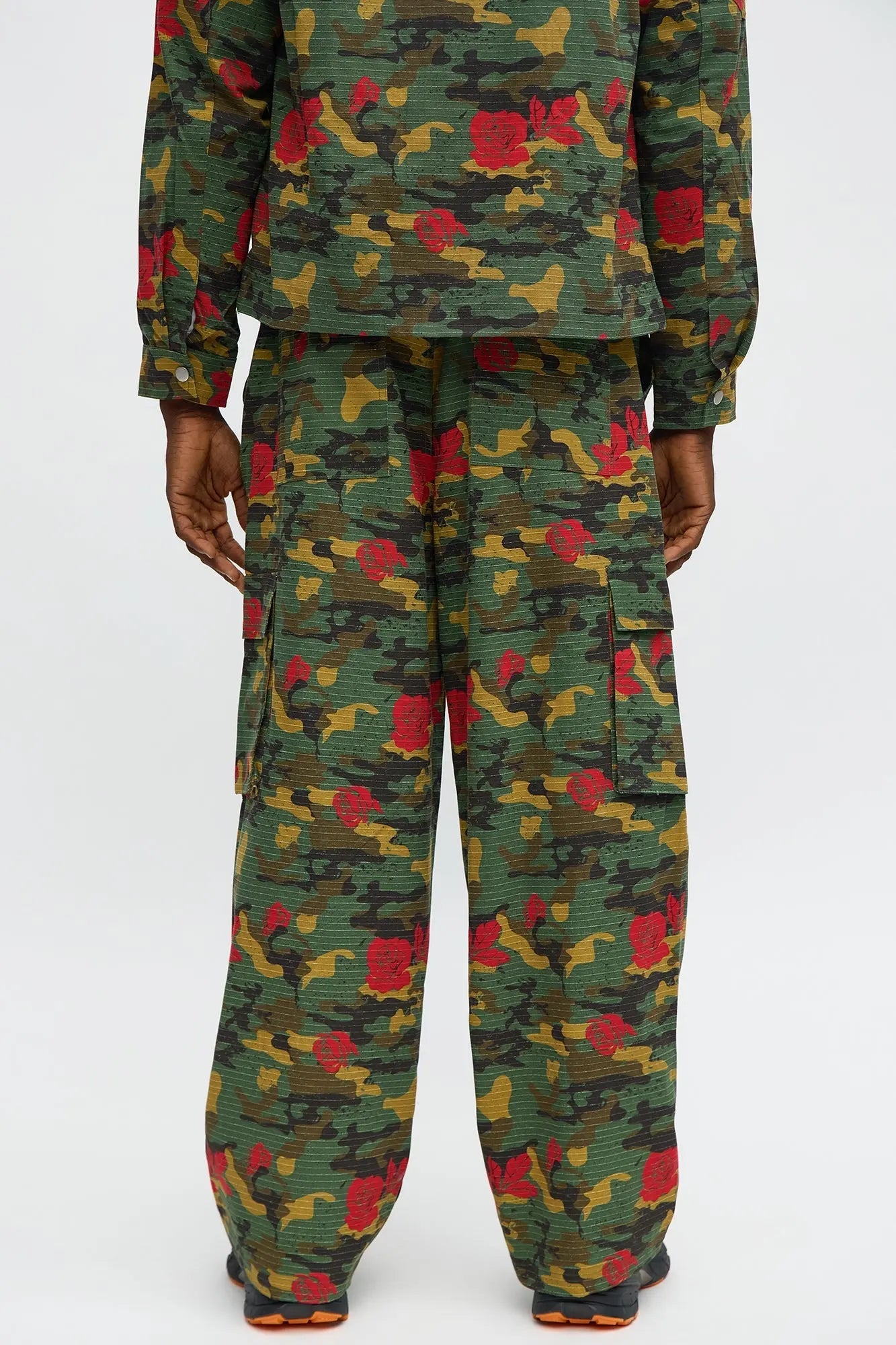 Baggy Lak Camo Ripstop Cargo Pant - Camouflage