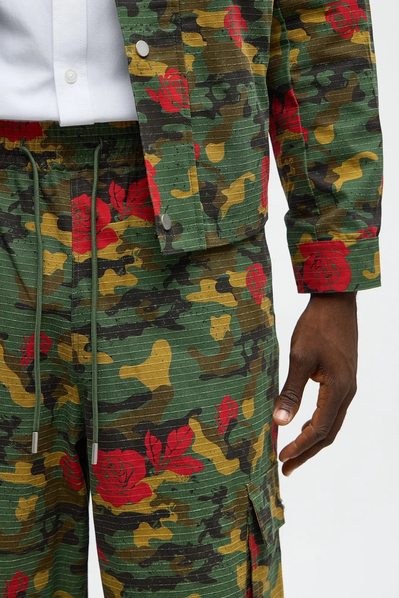 Baggy Lak Camo Ripstop Cargo Pant - Camouflage