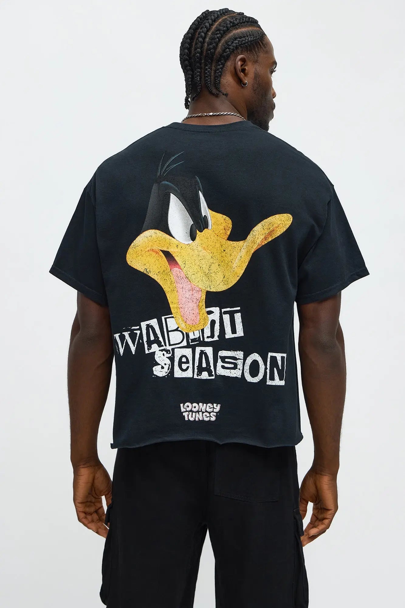 Looney Tunes Wabbit Season Short Sleeve Tee - Black