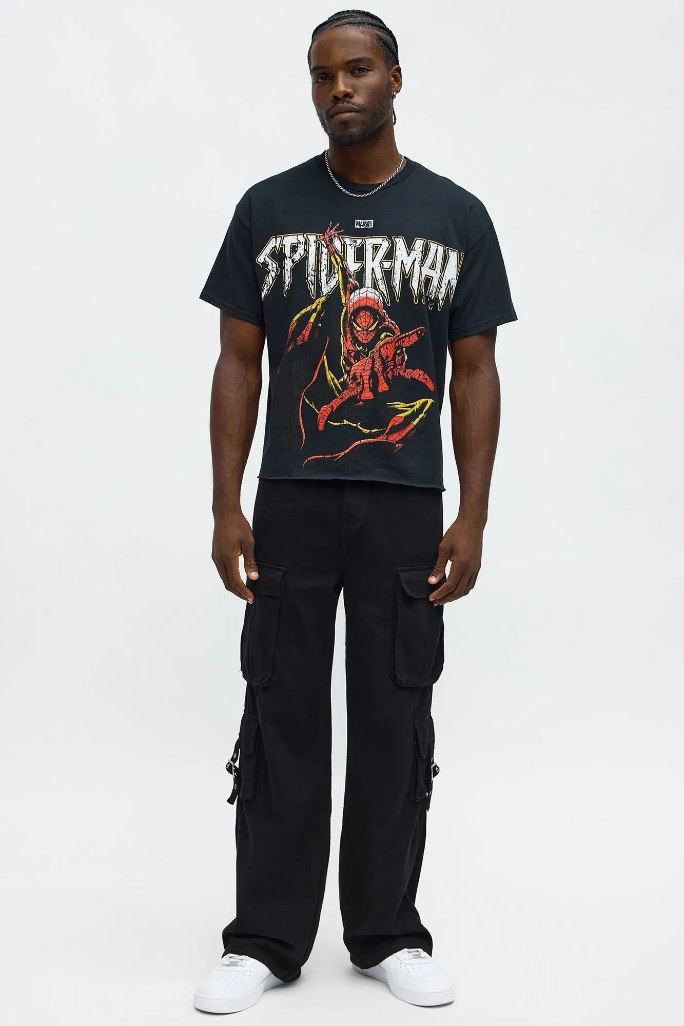 Spiderman Webshooter Short Sleeve Tee - Black