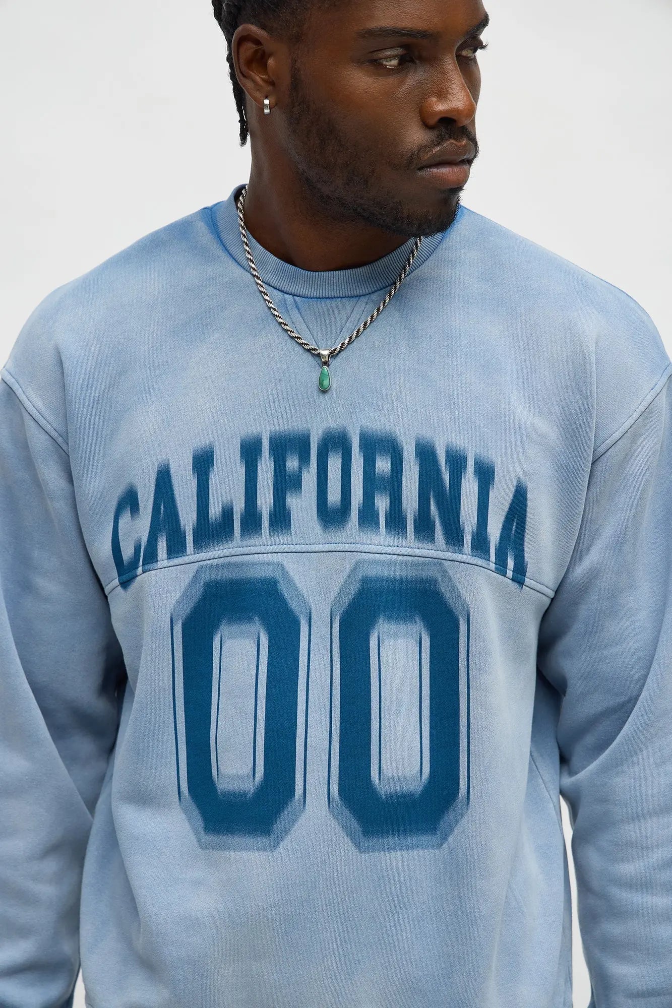 Vintage California 86 Sweatshirt - Blue Wash