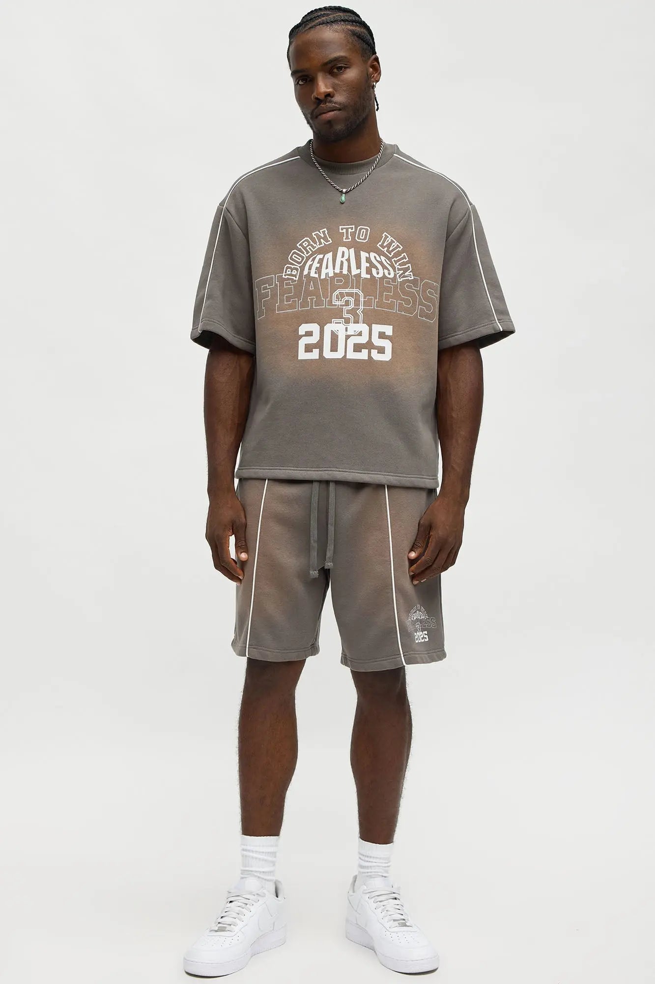 Tyson Just Go With It Short Sleeve Tee - Dark Grey