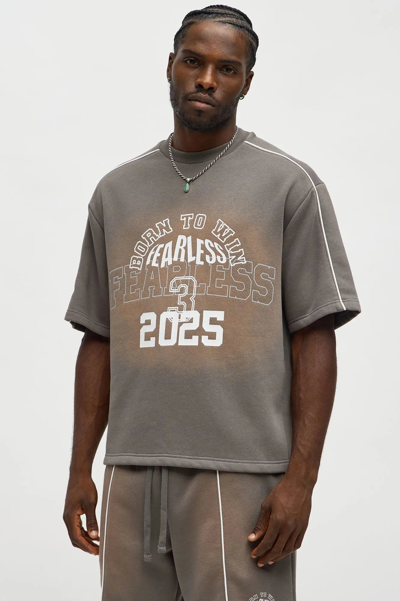 Tyson Just Go With It Short Sleeve Tee - Dark Grey