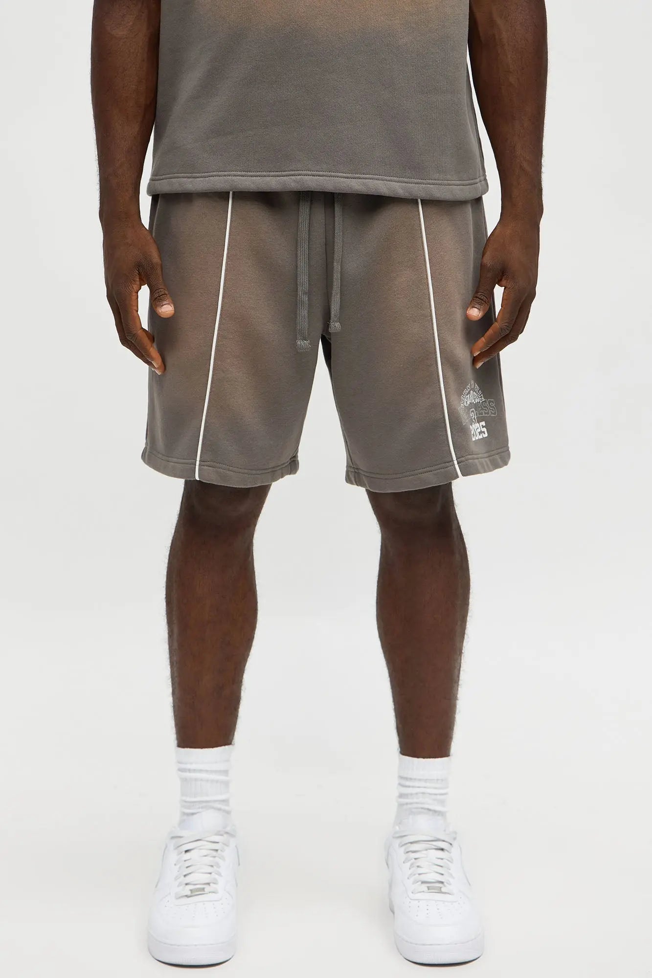 Tyson Relaxed Just Go With It Shorts - Dark Grey