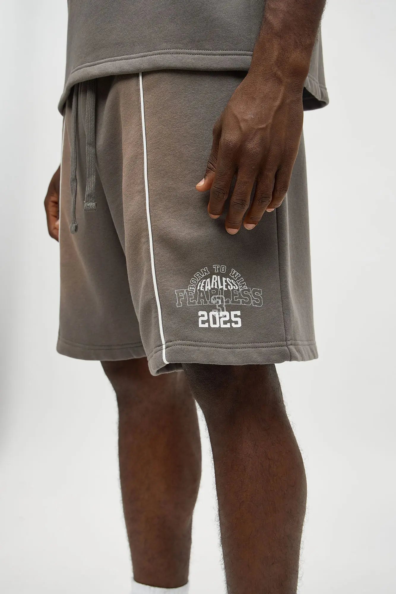 Tyson Relaxed Just Go With It Shorts - Dark Grey