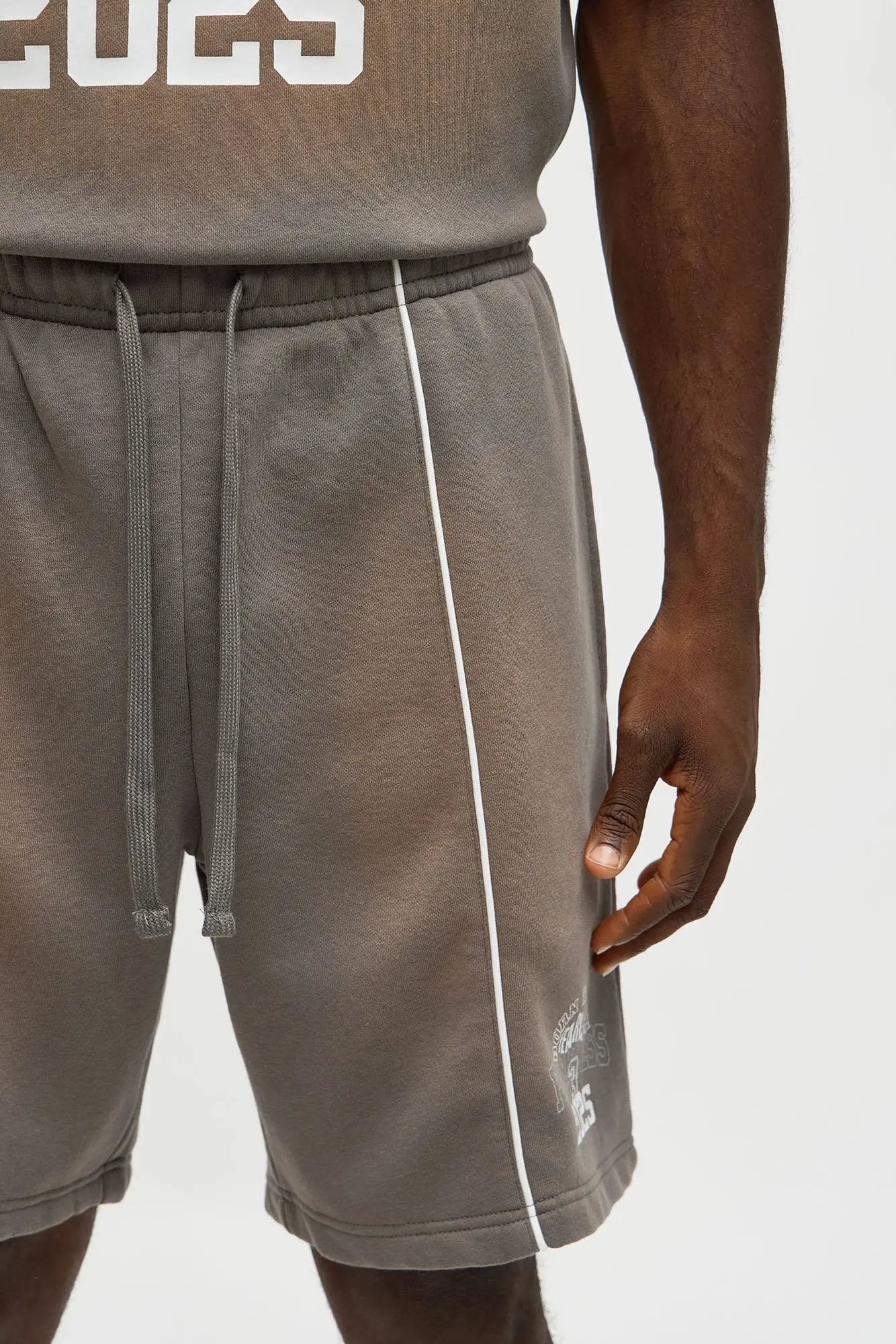 Tyson Relaxed Just Go With It Shorts - Dark Grey