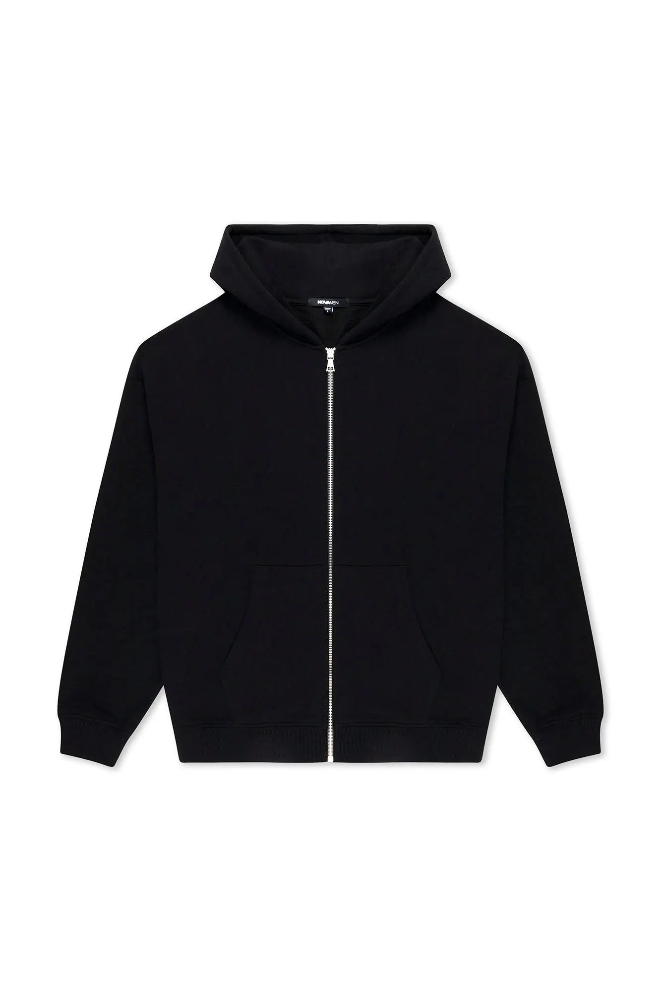 410 Oversized Zip Hoodie - Black