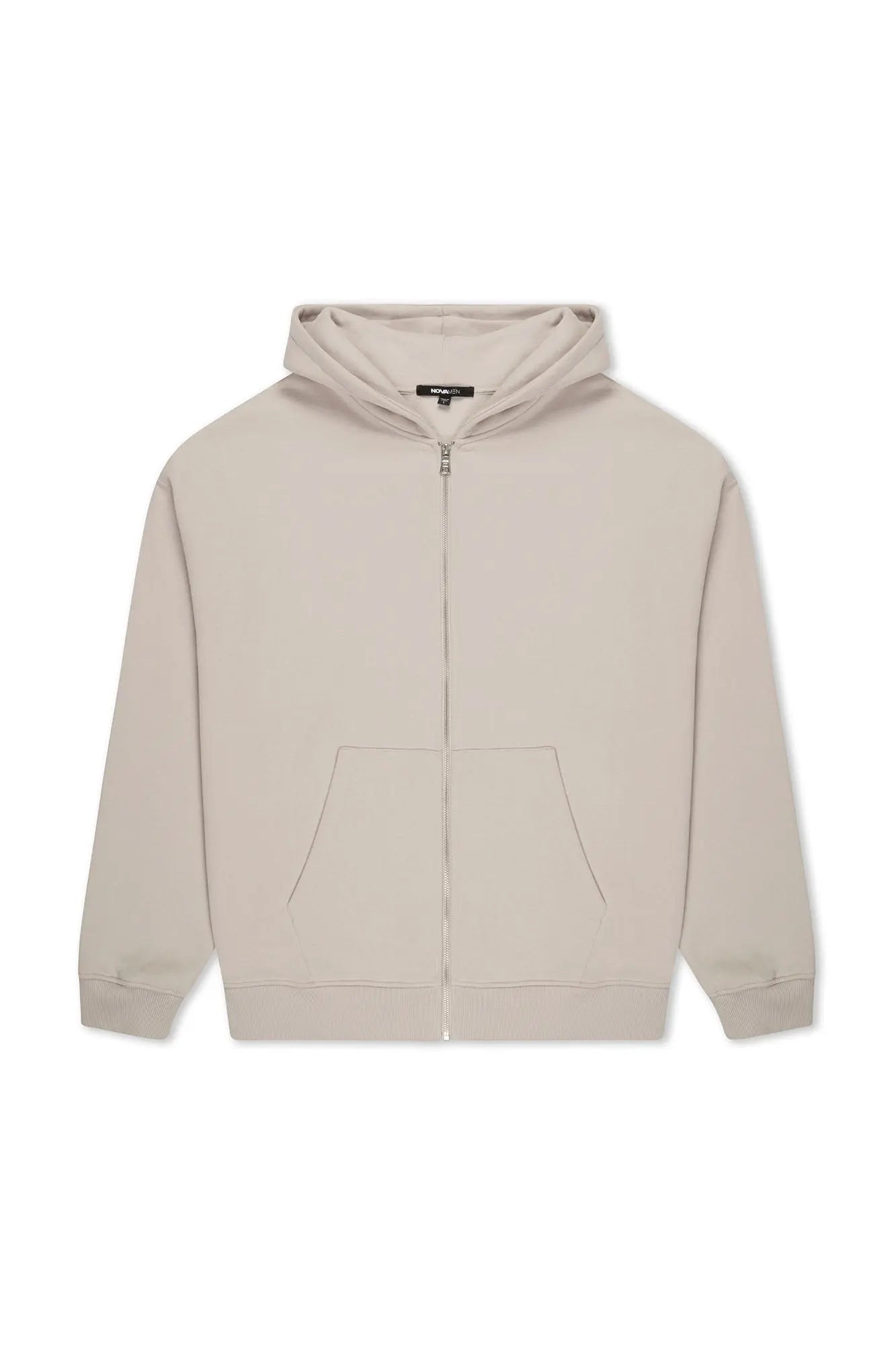 410 Oversized Zip Hoodie - Sand