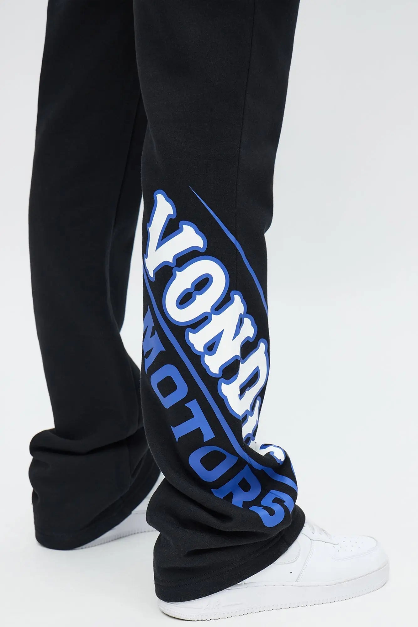 Von Dutch Speed Shop Flared Sweatpants - Black