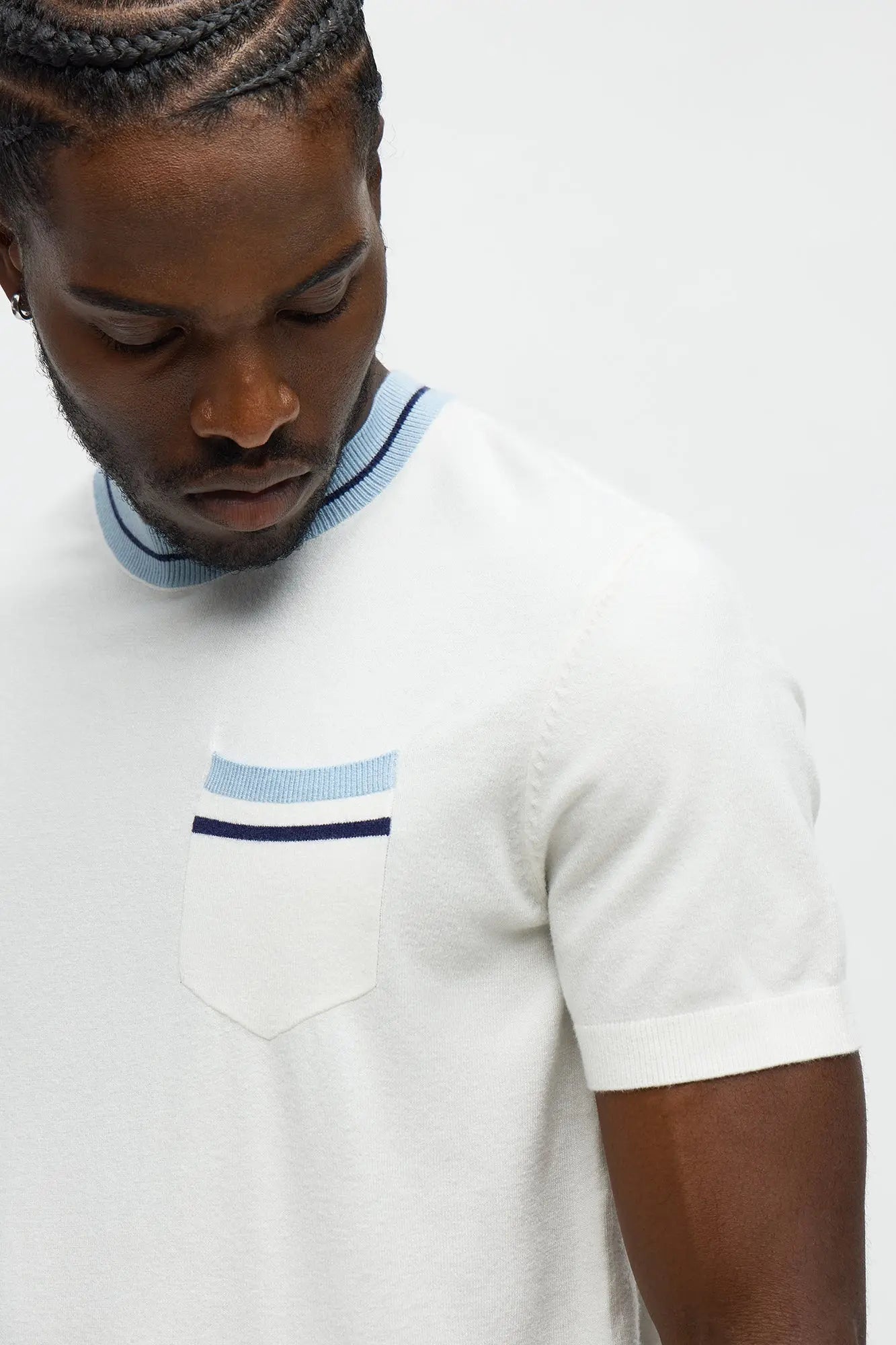 Sea Breeze Pocket Tee - White/combo