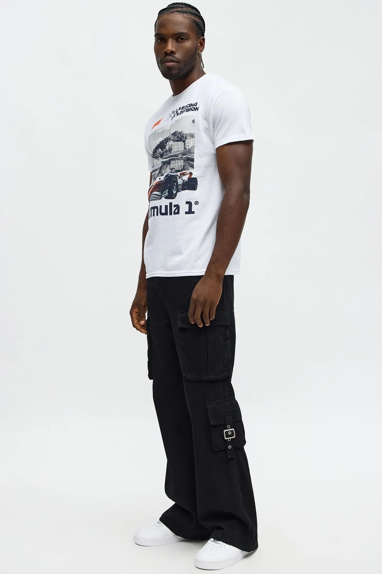Formula 1 Race Division Short Sleeve Tee - White