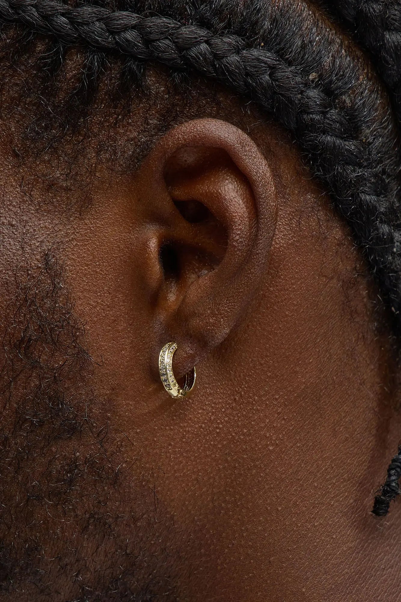 Stacked Up 3 Piece Earring Set - Gold
