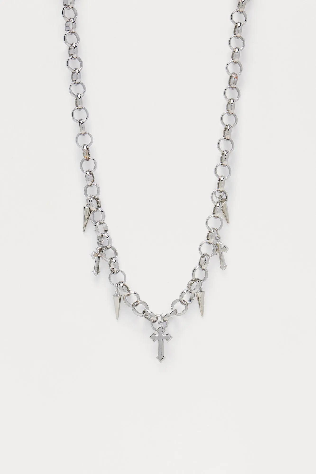 Innovator Pendant Necklace Set - Silver