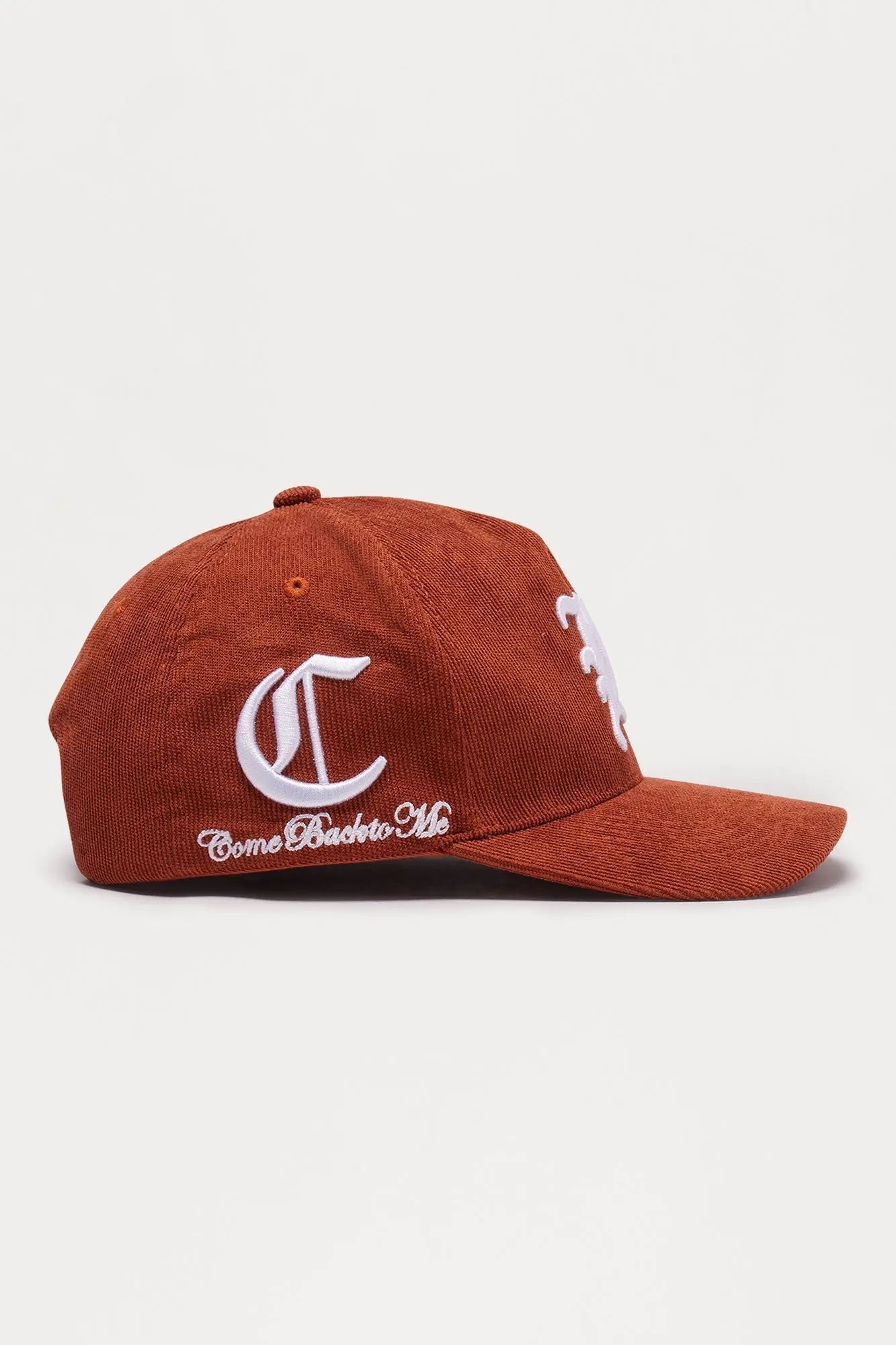 Come Back Corduroy Snapback Hat - Brown