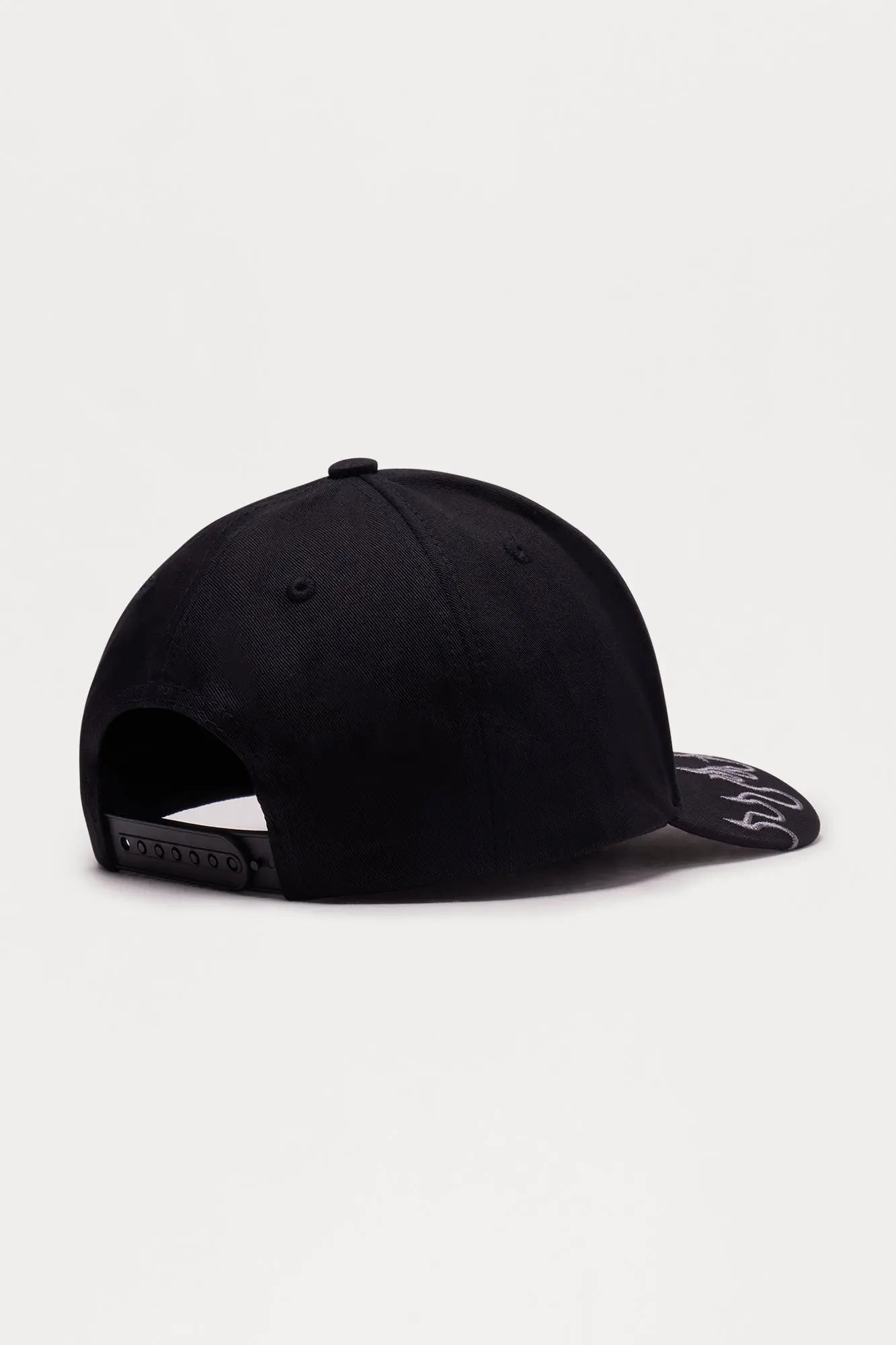 Bad Boy Stoned Structured Snapback Hat - Black
