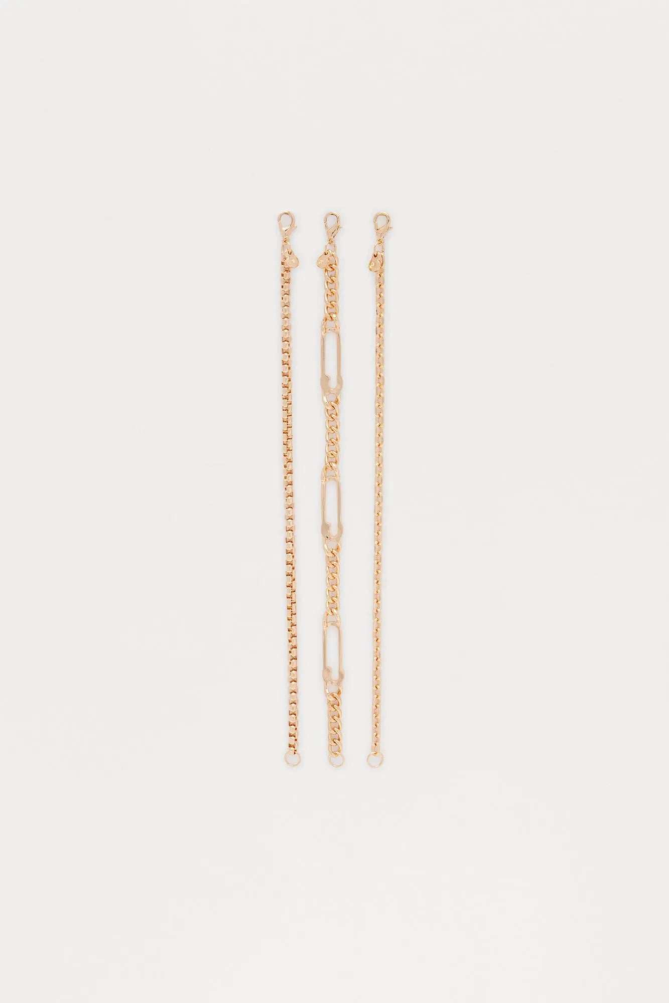 Late Start Stacked Bracelet Set - Gold