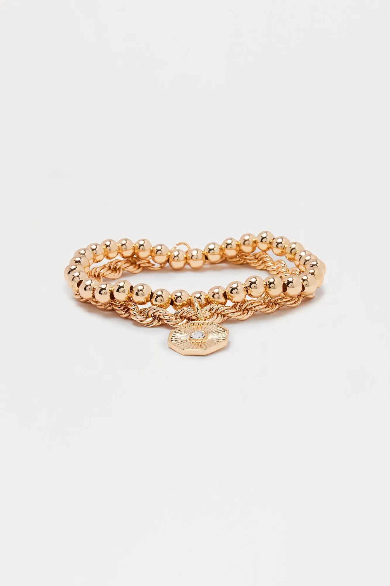 Certified Bracelet Set - Gold