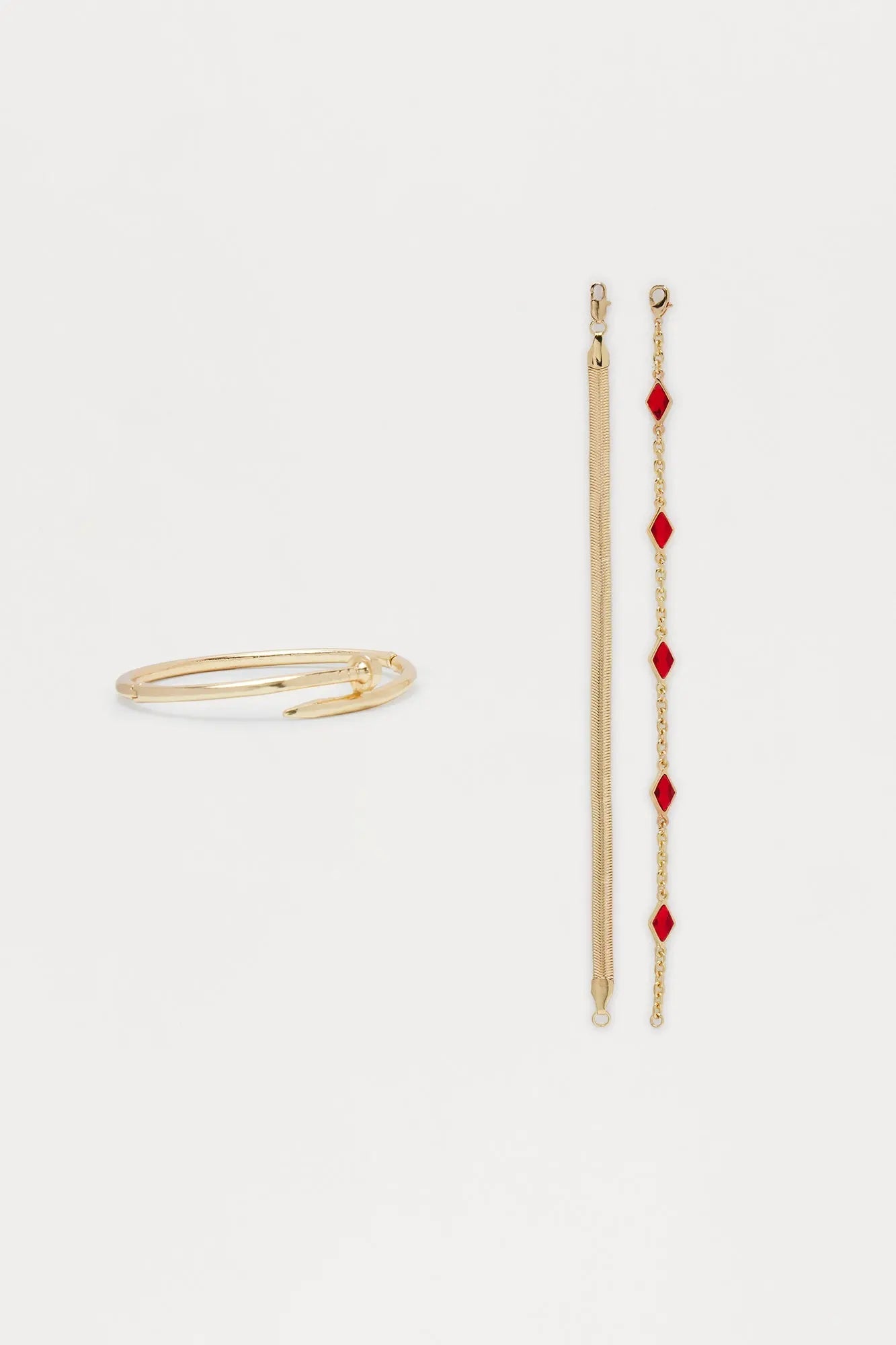 Timeless Mixed Bracelet Set - Gold