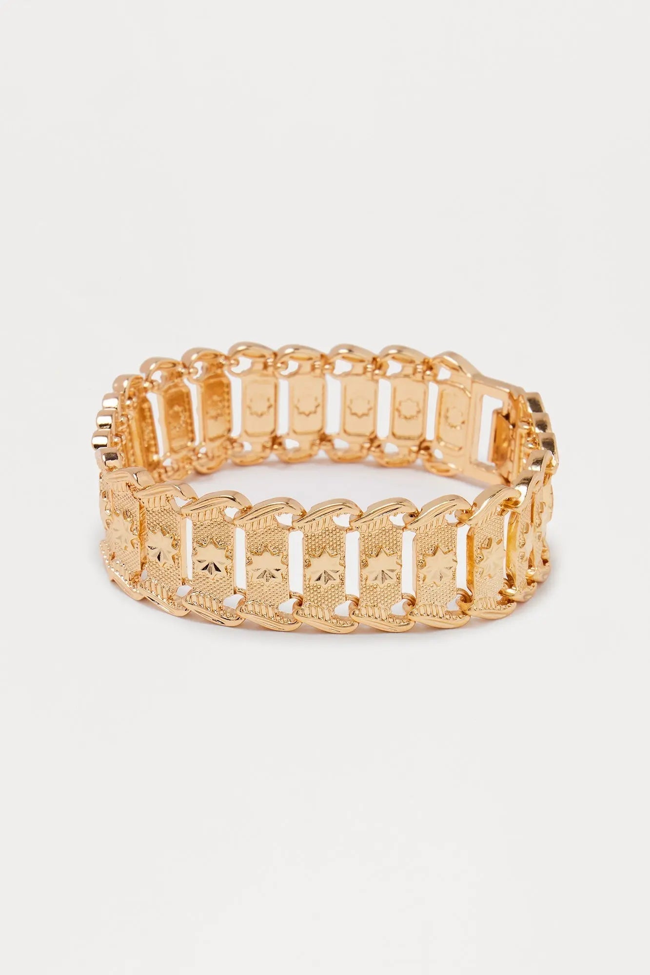 Timeless Link Iron Bracelet - Gold