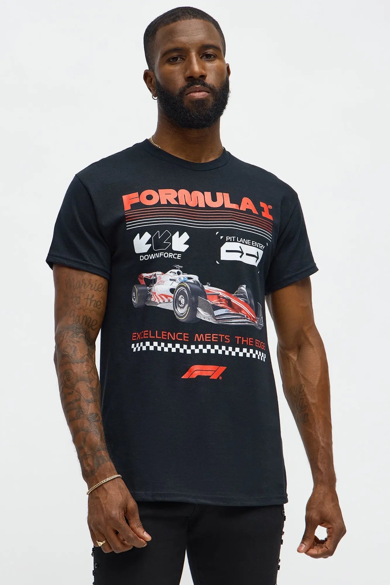 Formula 1 World Champion Short Sleeve Tee - Black