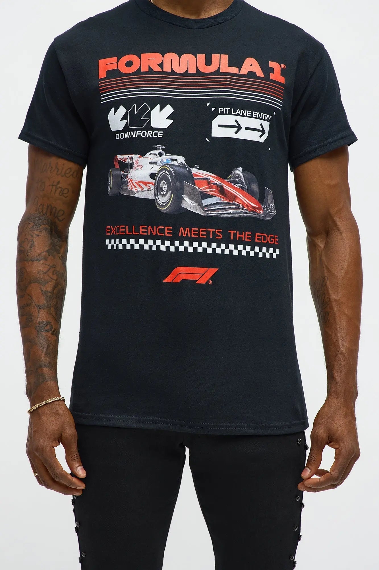 Formula 1 World Champion Short Sleeve Tee - Black