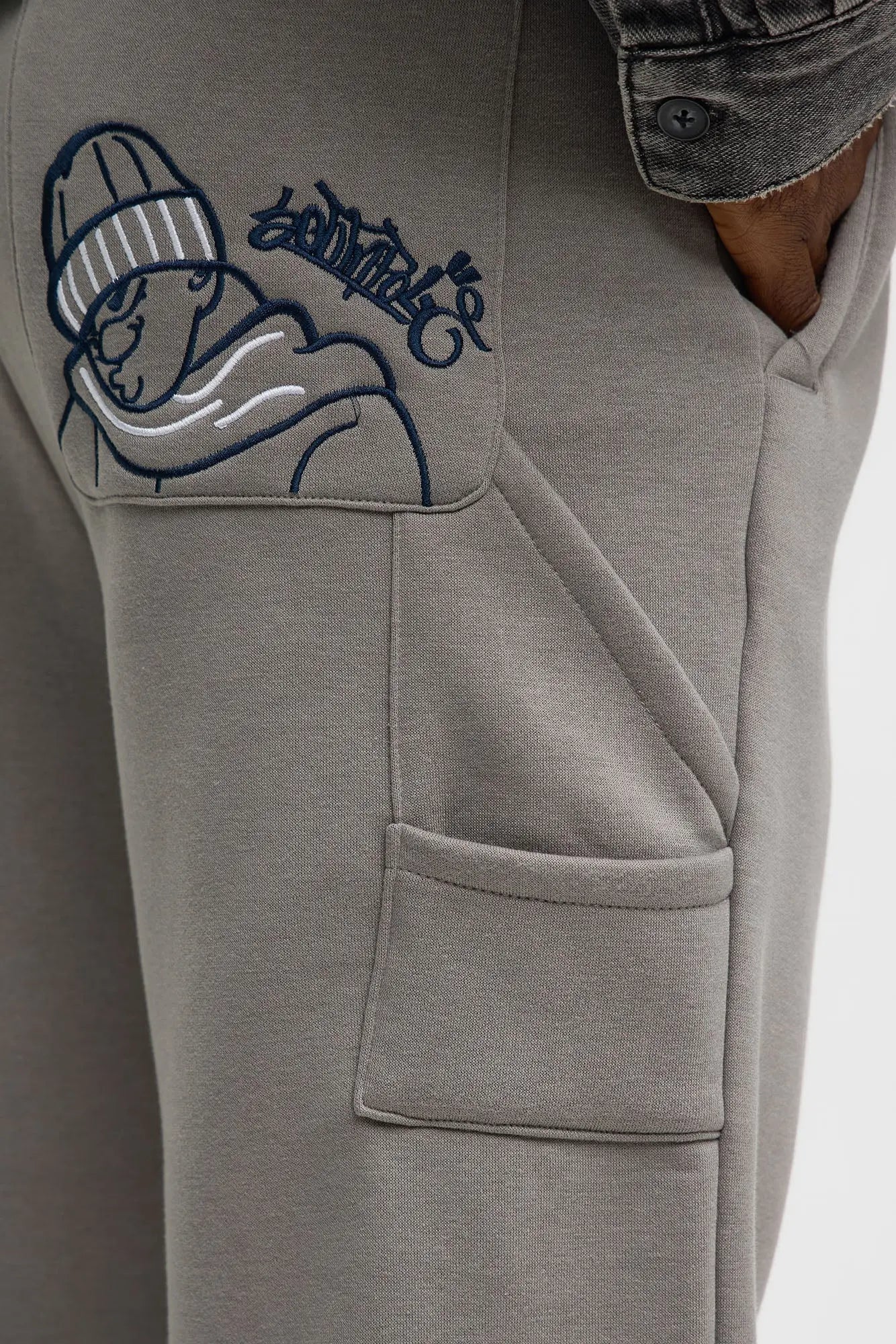 Southpole Signature Jogger - Grey