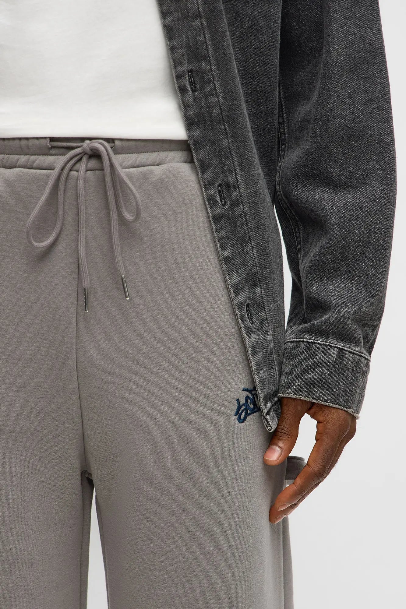 Southpole Signature Jogger - Grey
