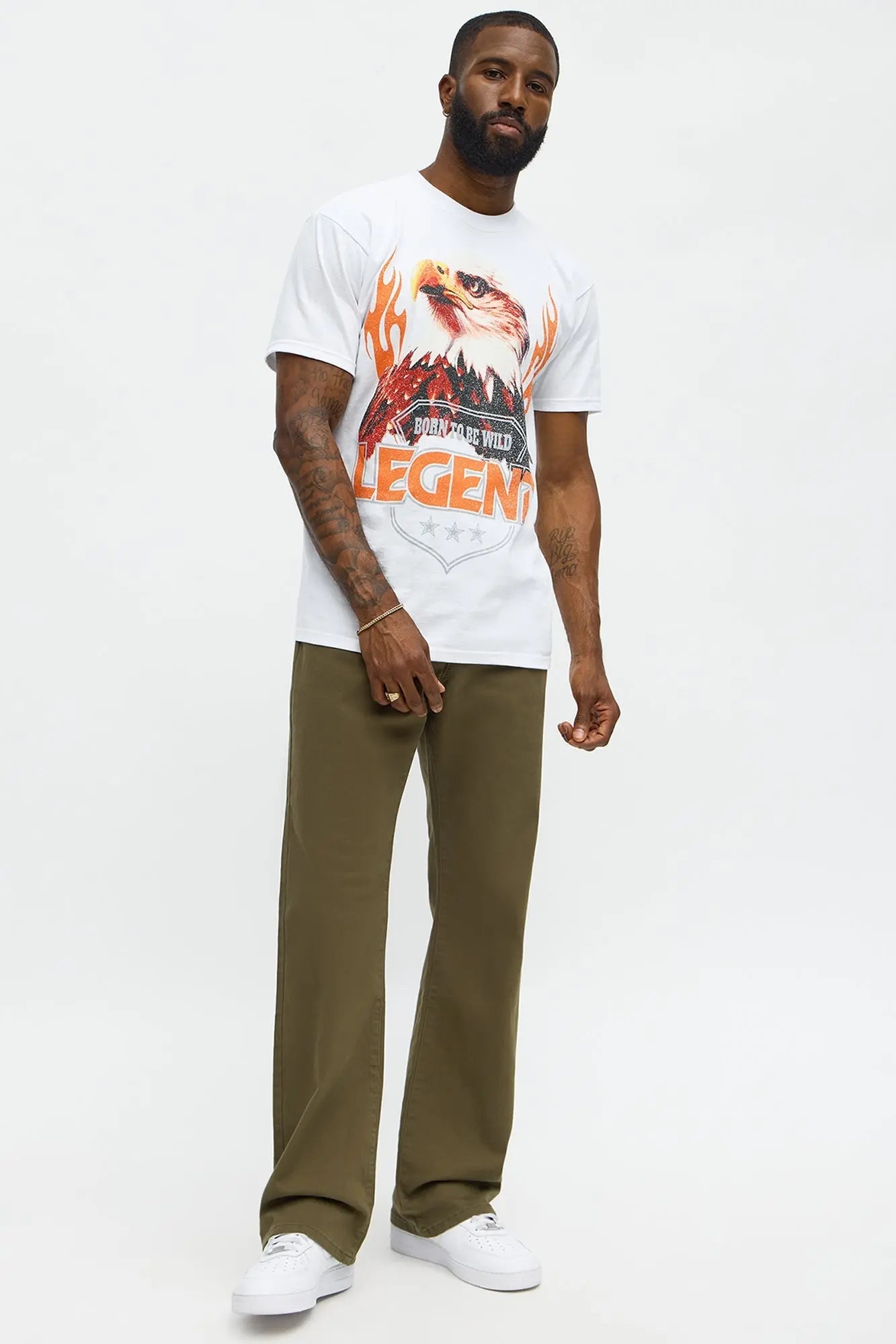 Wild Destiny Short Sleeve Tee - White